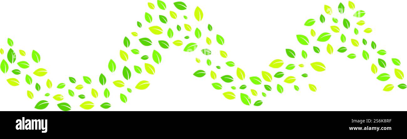 leaves fly logo design icon Stock Vector