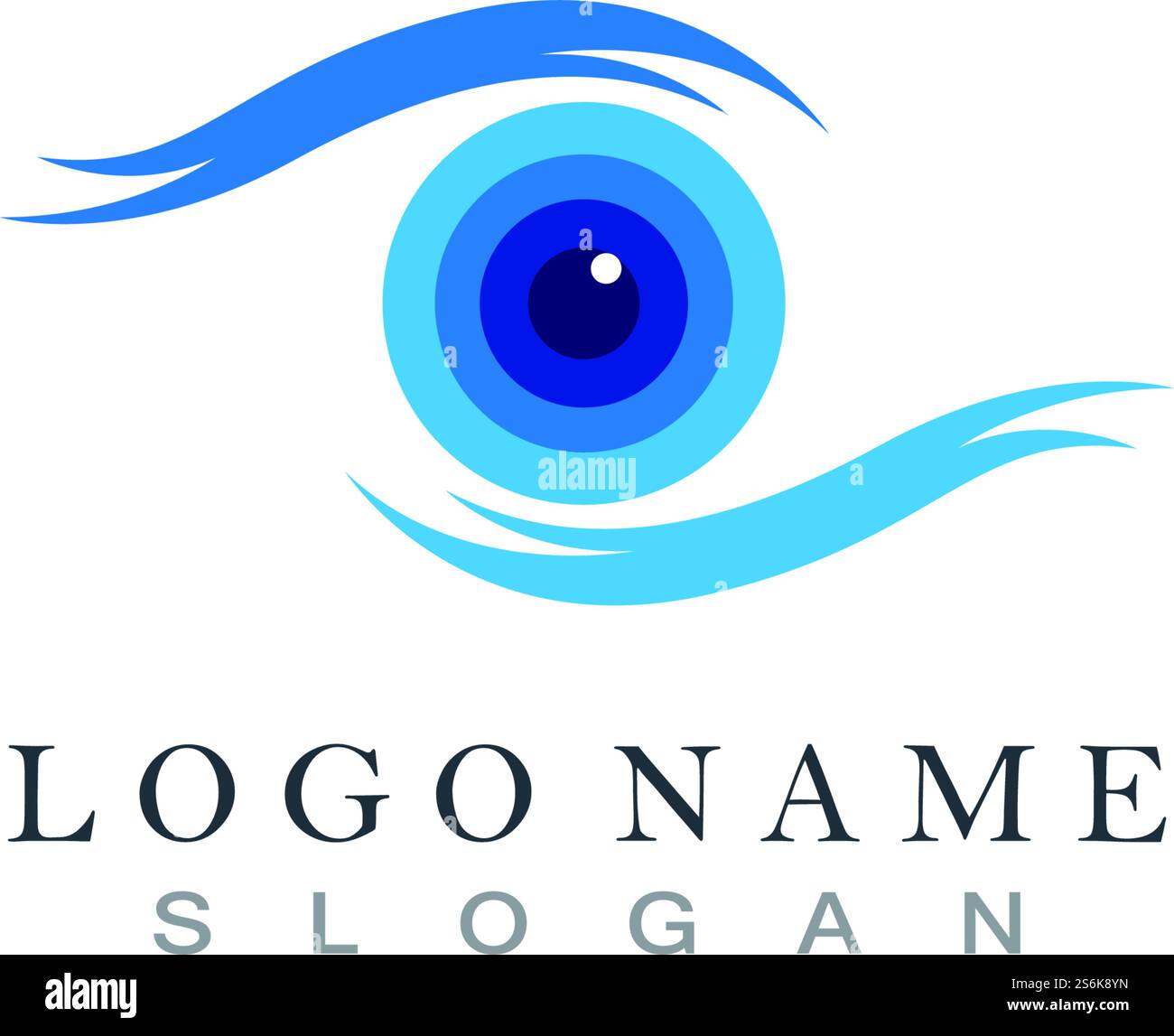 Eye icon vector Stock Vector Image & Art - Alamy