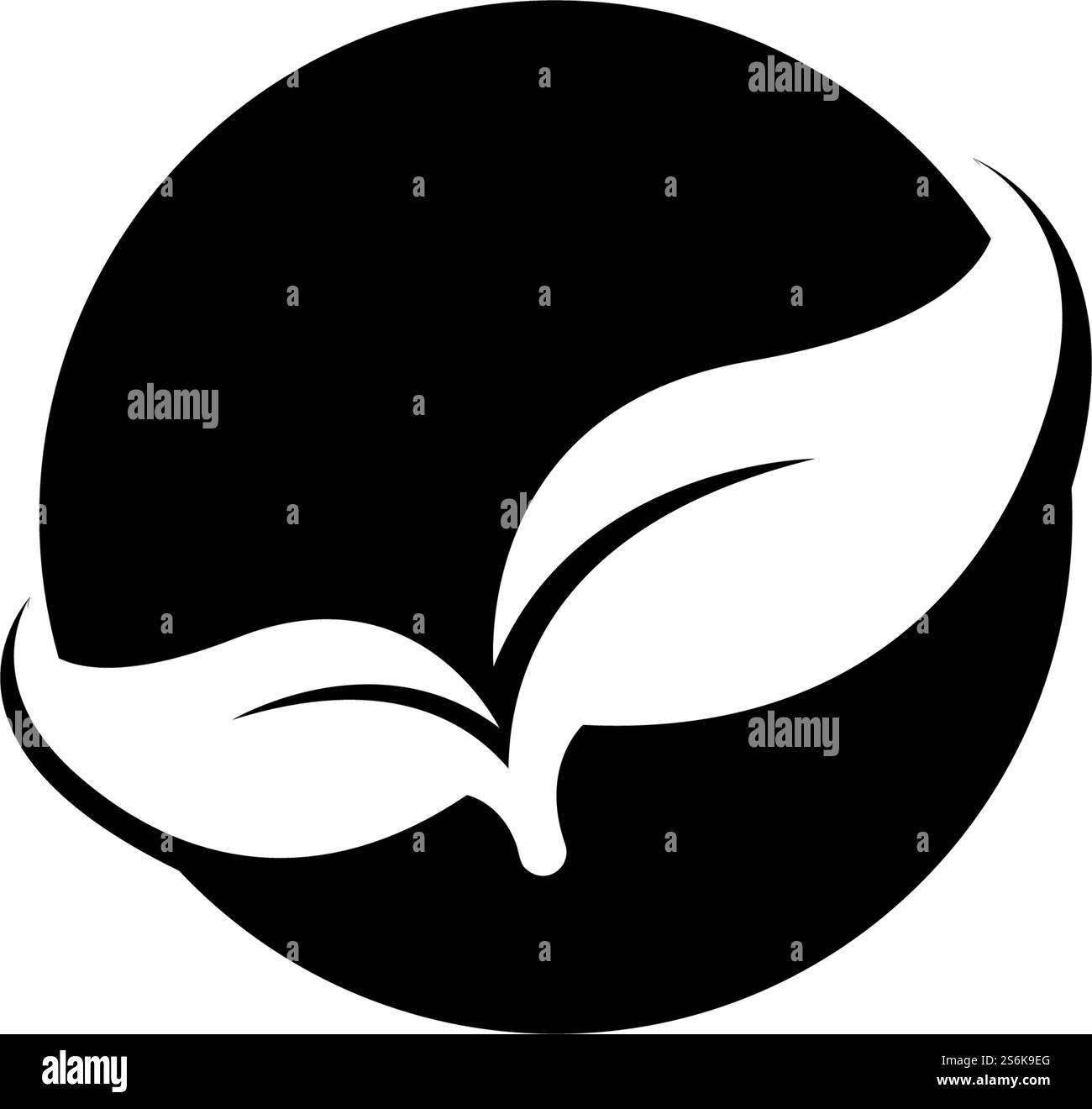 Vector leaves green nature logo and symbol Stock Vector Image & Art - Alamy