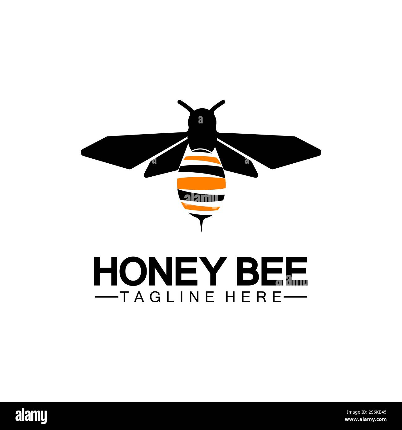 Bee honey logo vector icon symbol illustration design template Stock ...