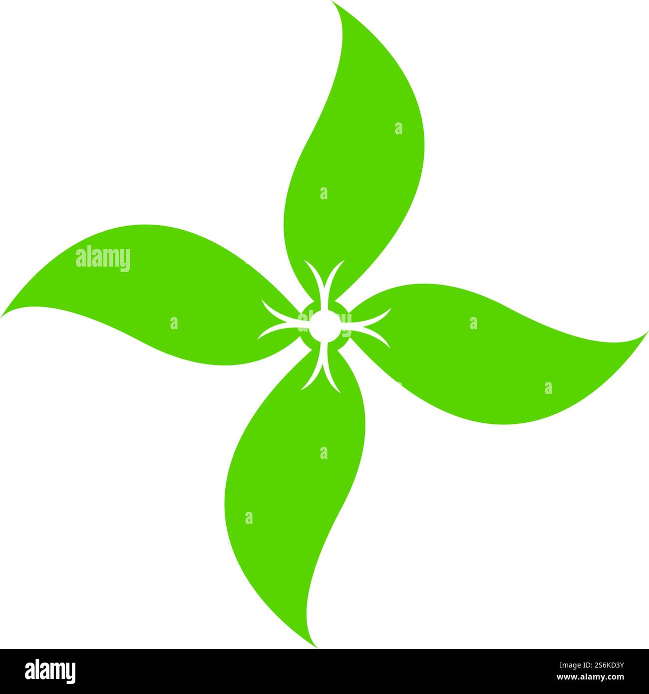 Vector leaves green nature logo and symbol Stock Vector Image & Art - Alamy