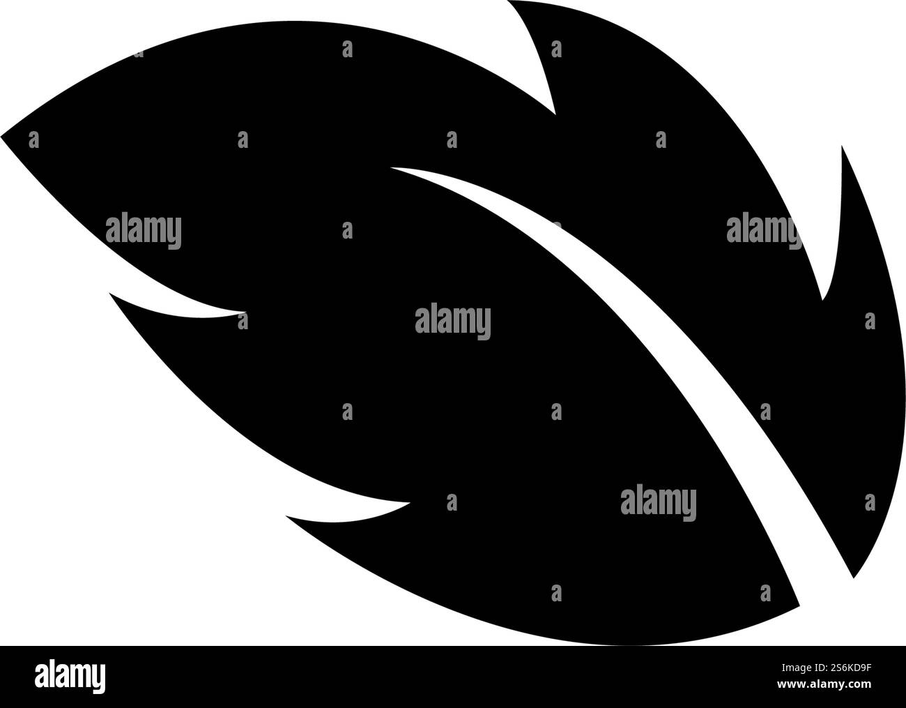 Vector leaves green nature logo and symbol Stock Vector Image & Art - Alamy