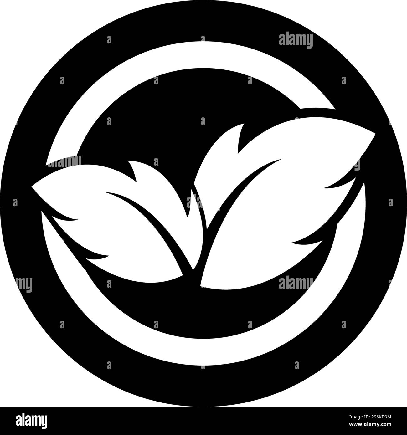 Vector leaves green nature logo and symbol Stock Vector Image & Art - Alamy