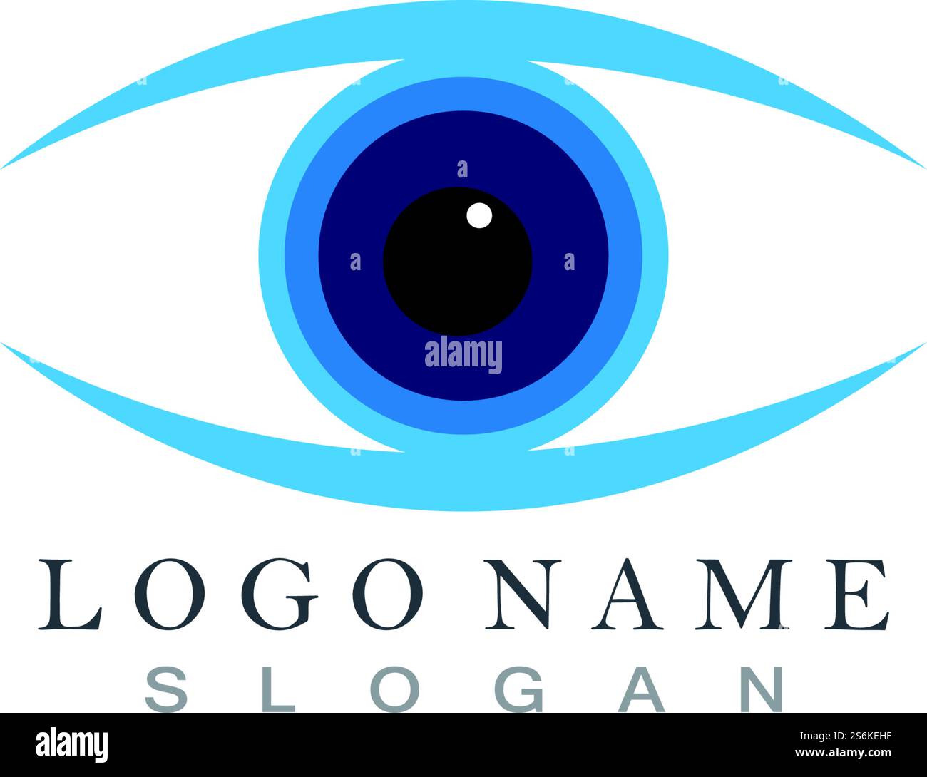 Eye care logo Template Stock Vector Image & Art - Alamy