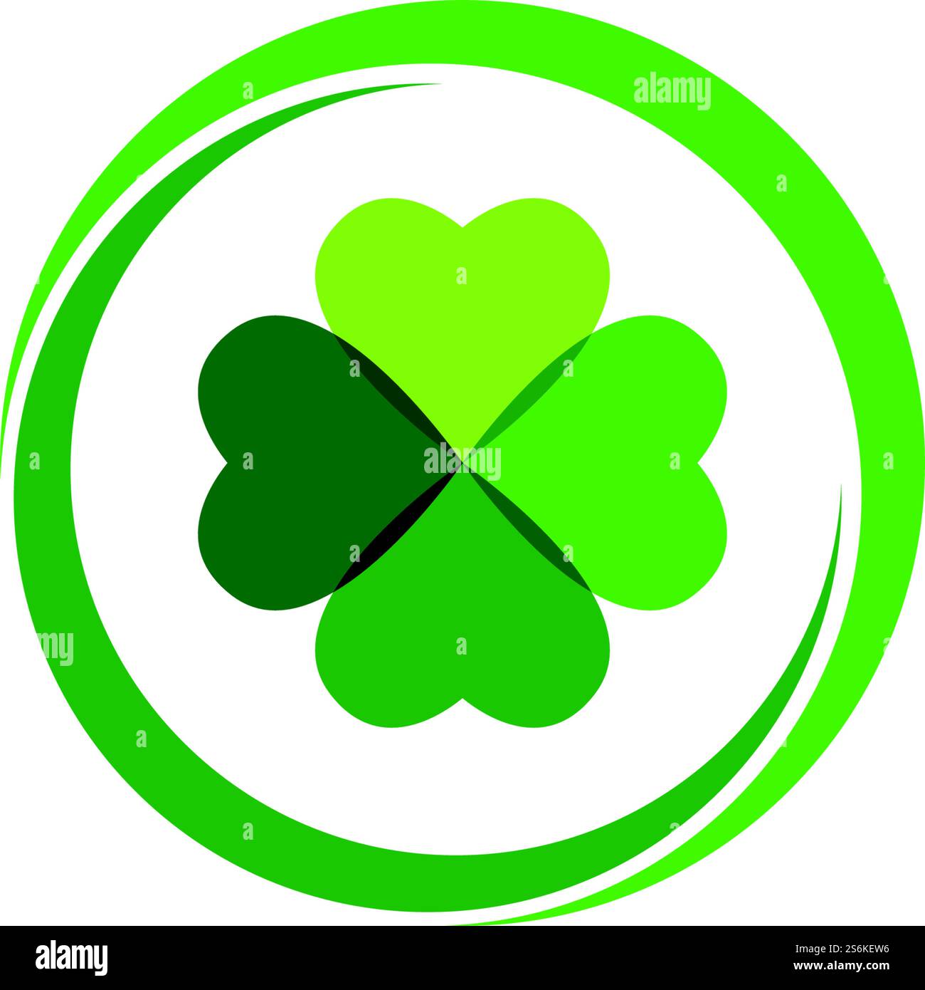 Clover leaf logo icon design template vector Stock Vector Image & Art ...
