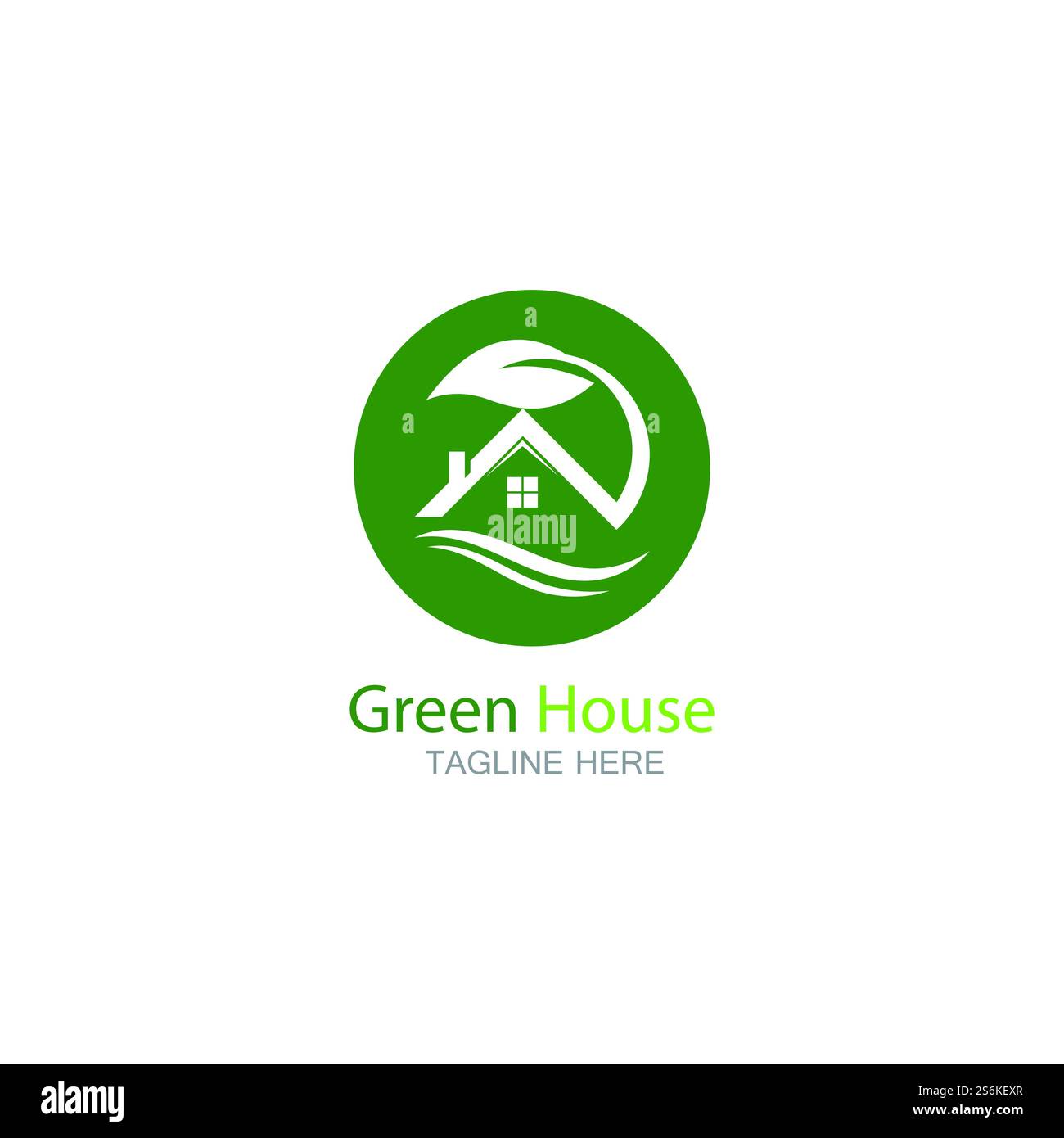 Green House logo vector template Stock Vector Image & Art - Alamy