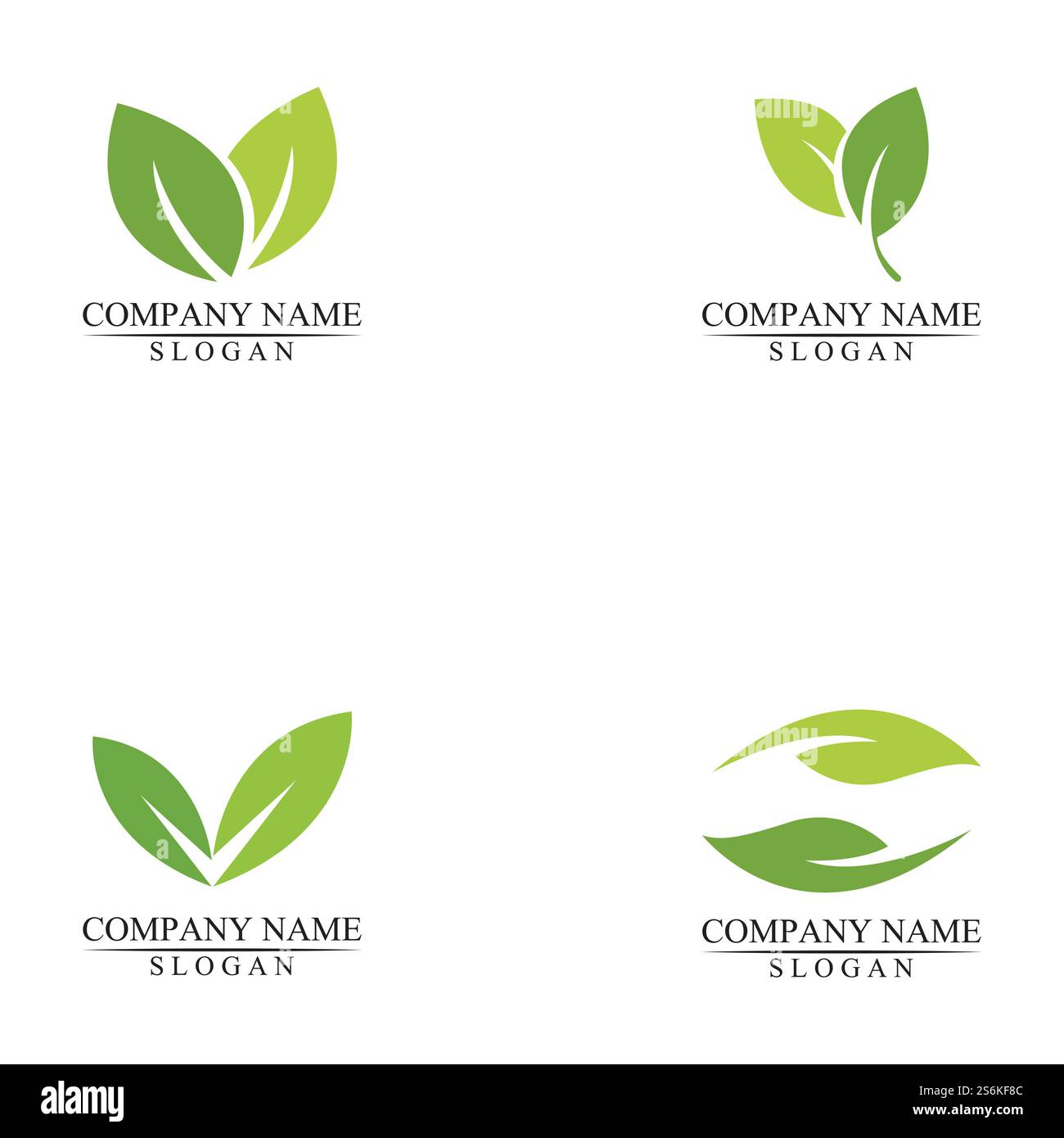 Eco icon green leaf vector illustration Stock Vector Image & Art - Alamy
