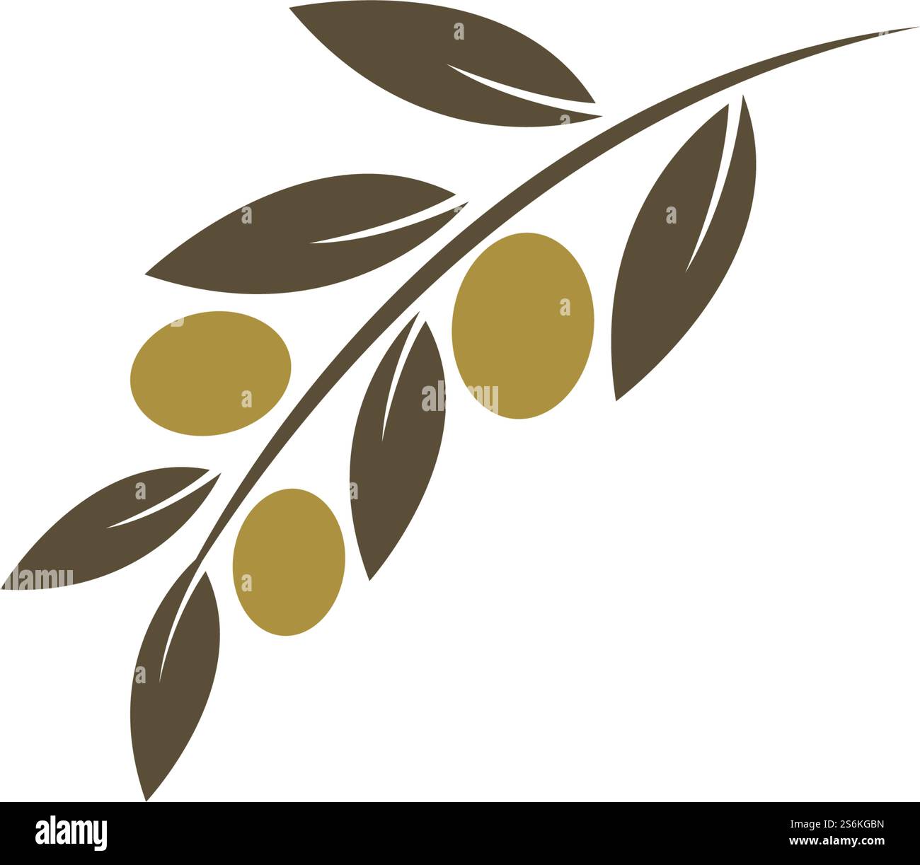 Olive logo template vector flat design Stock Vector Image & Art - Alamy