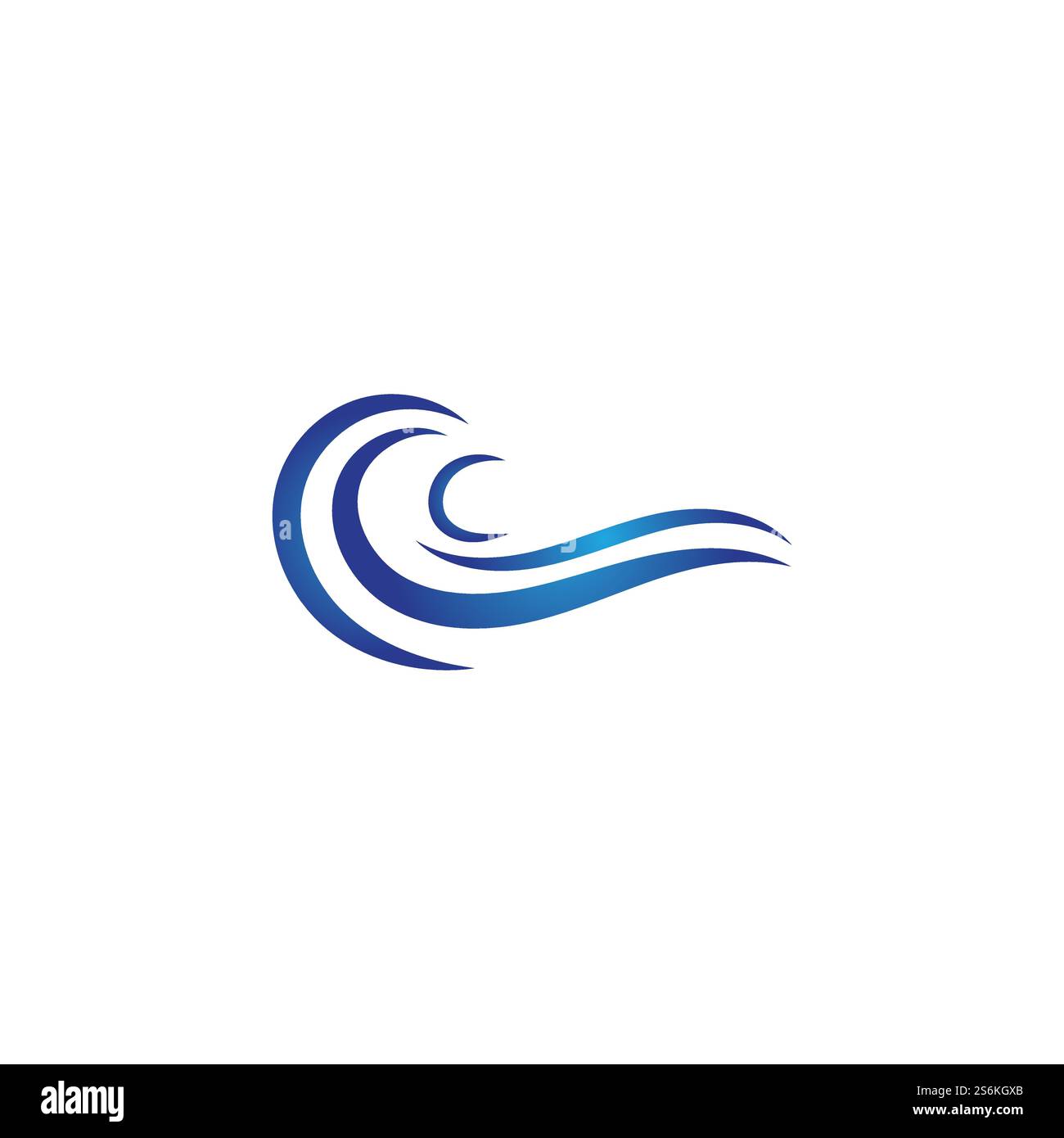Water wave logo Template Stock Vector Image & Art - Alamy