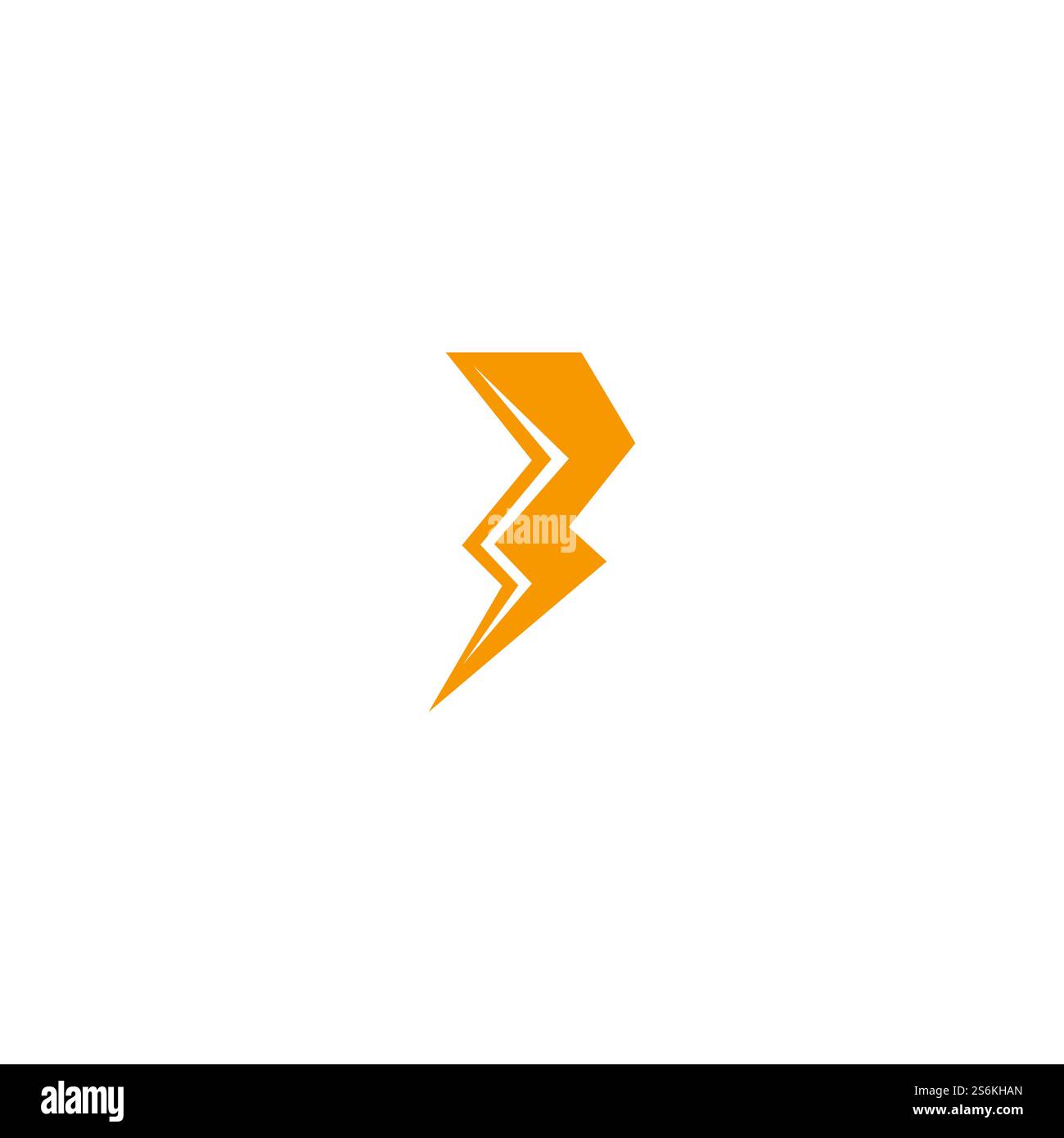 Thunderbolt logo and symbol vector Stock Vector Image & Art - Alamy