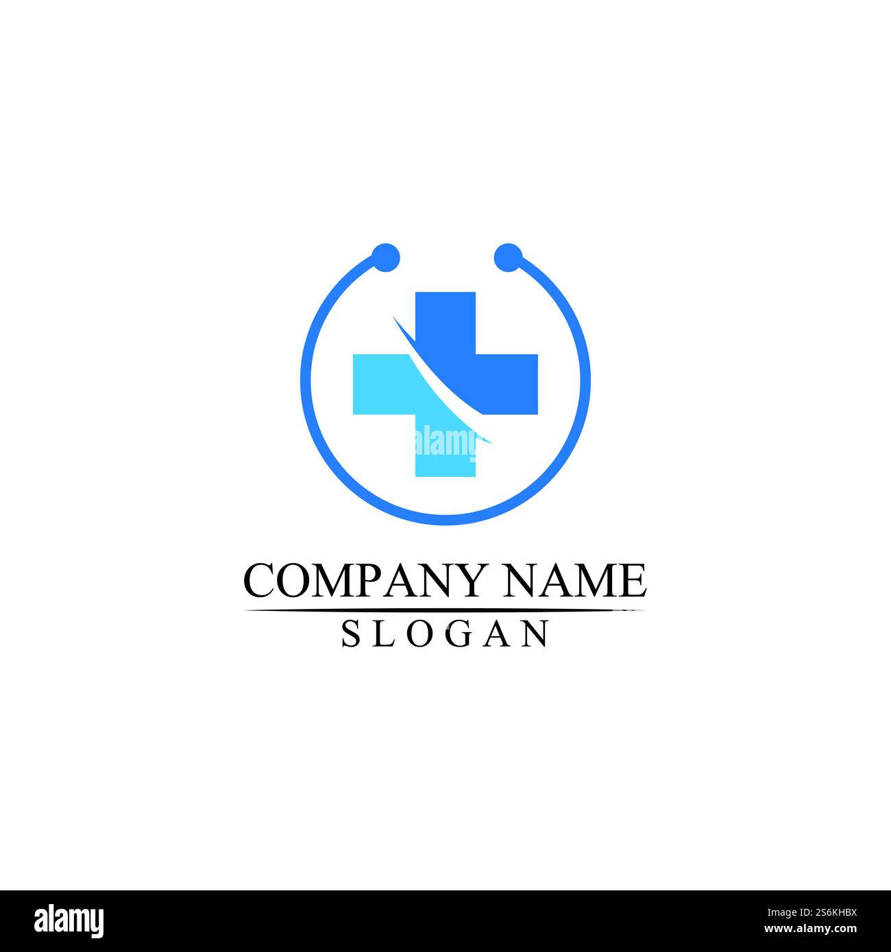 Medical Cross and Health Pharmacy Logo Design Template Stock Vector ...