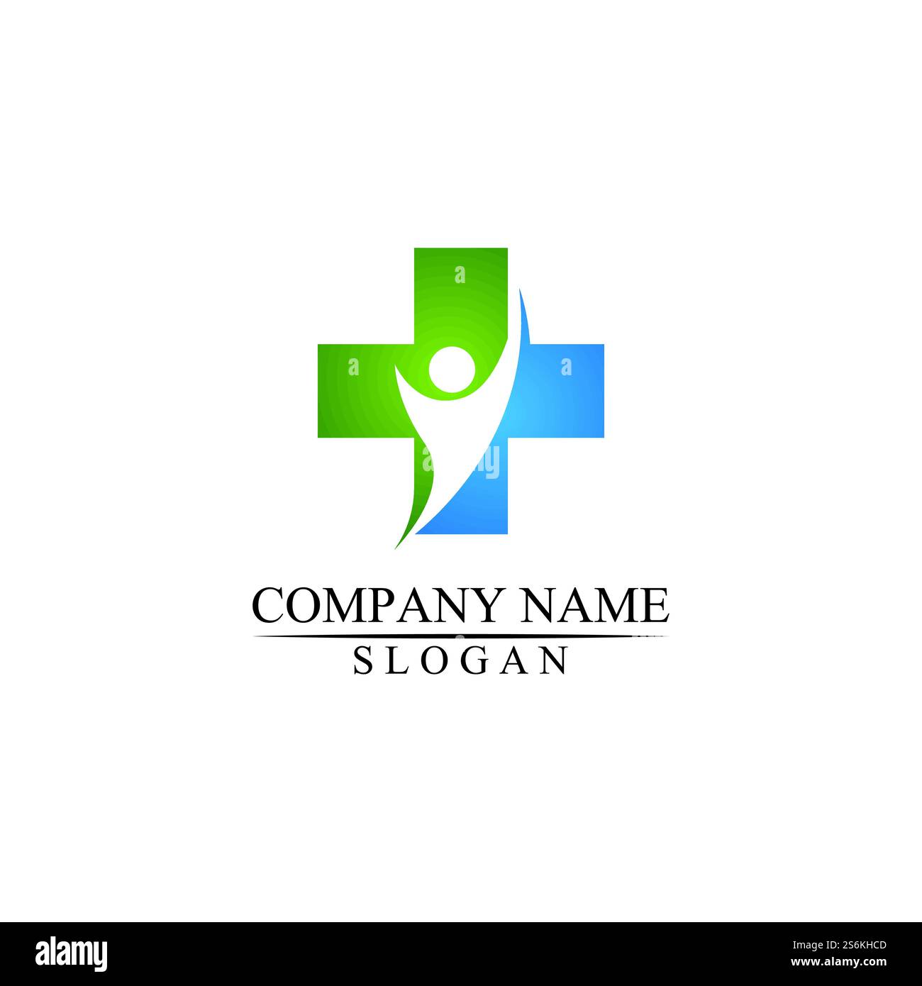 Medical Cross and Health Pharmacy Logo Design Template Stock Vector ...