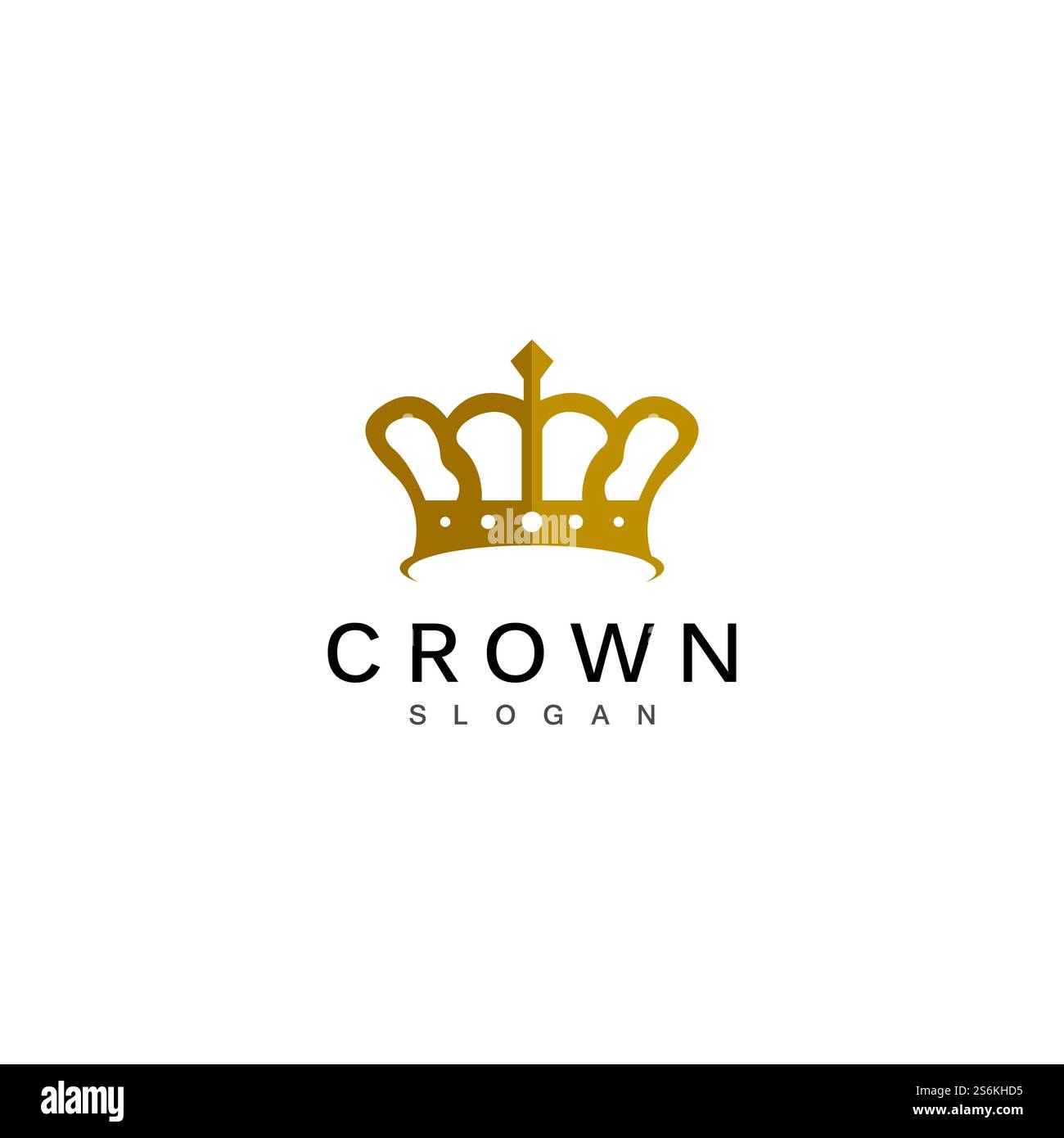 Crown Logo Template vector illustration Stock Vector Image & Art - Alamy