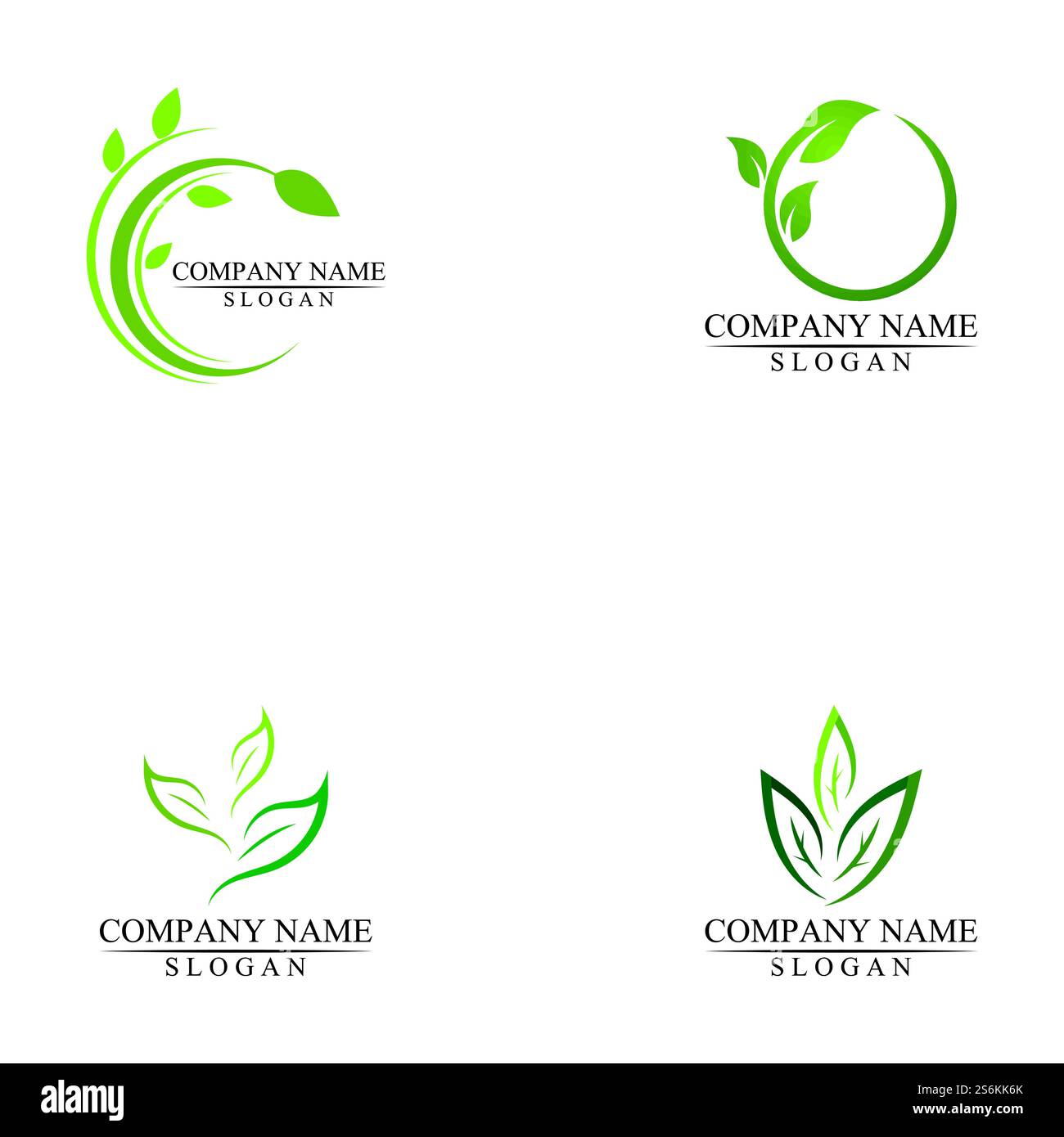 Eco icon green leaf vector illustration Stock Vector Image & Art - Alamy