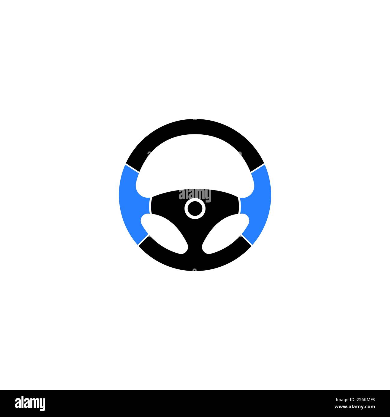 Steering Wheel vector image logo Stock Vector Image & Art - Alamy