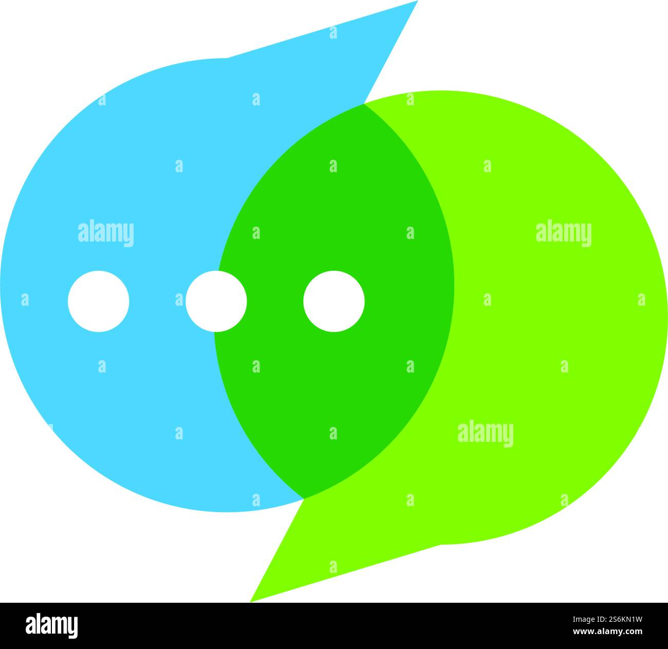 Speech bubble logo vector design Stock Vector Image & Art - Alamy
