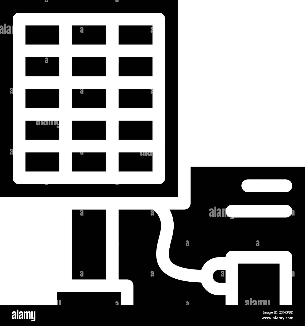 Solar meter generation Black and White Stock Photos & Images - Alamy