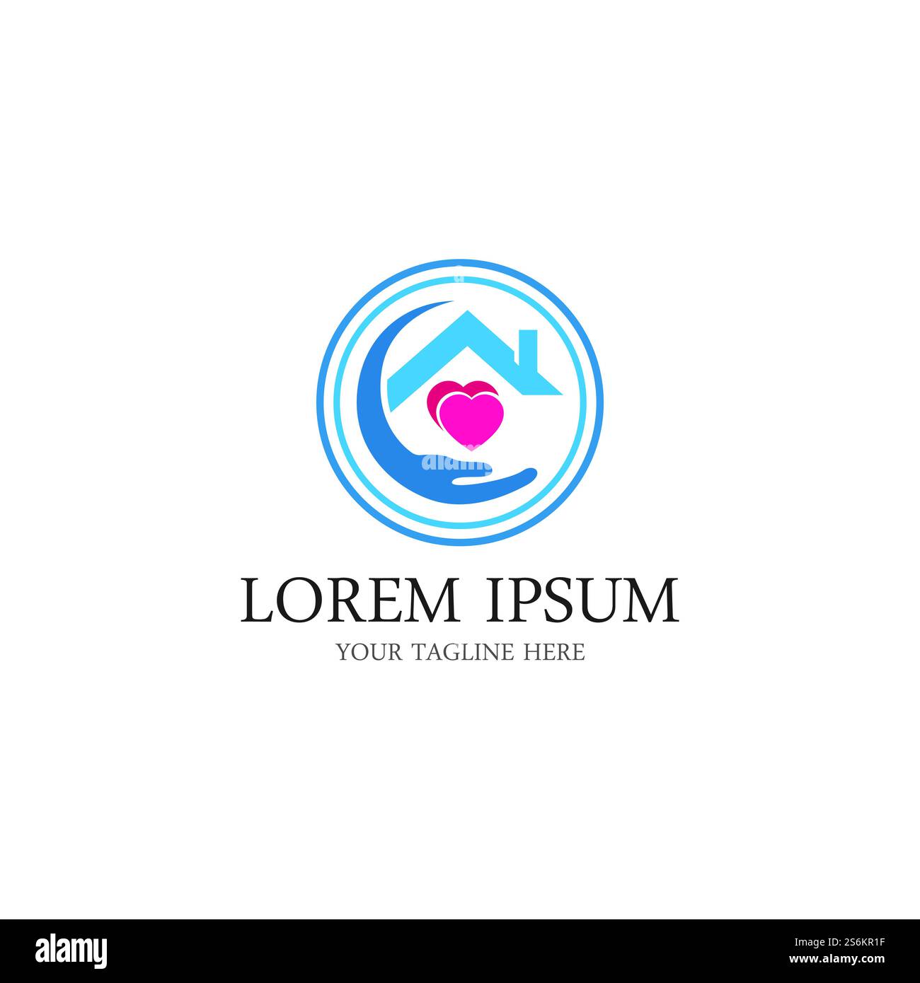 home care logo design vector icon symbol House Care logo Template ...