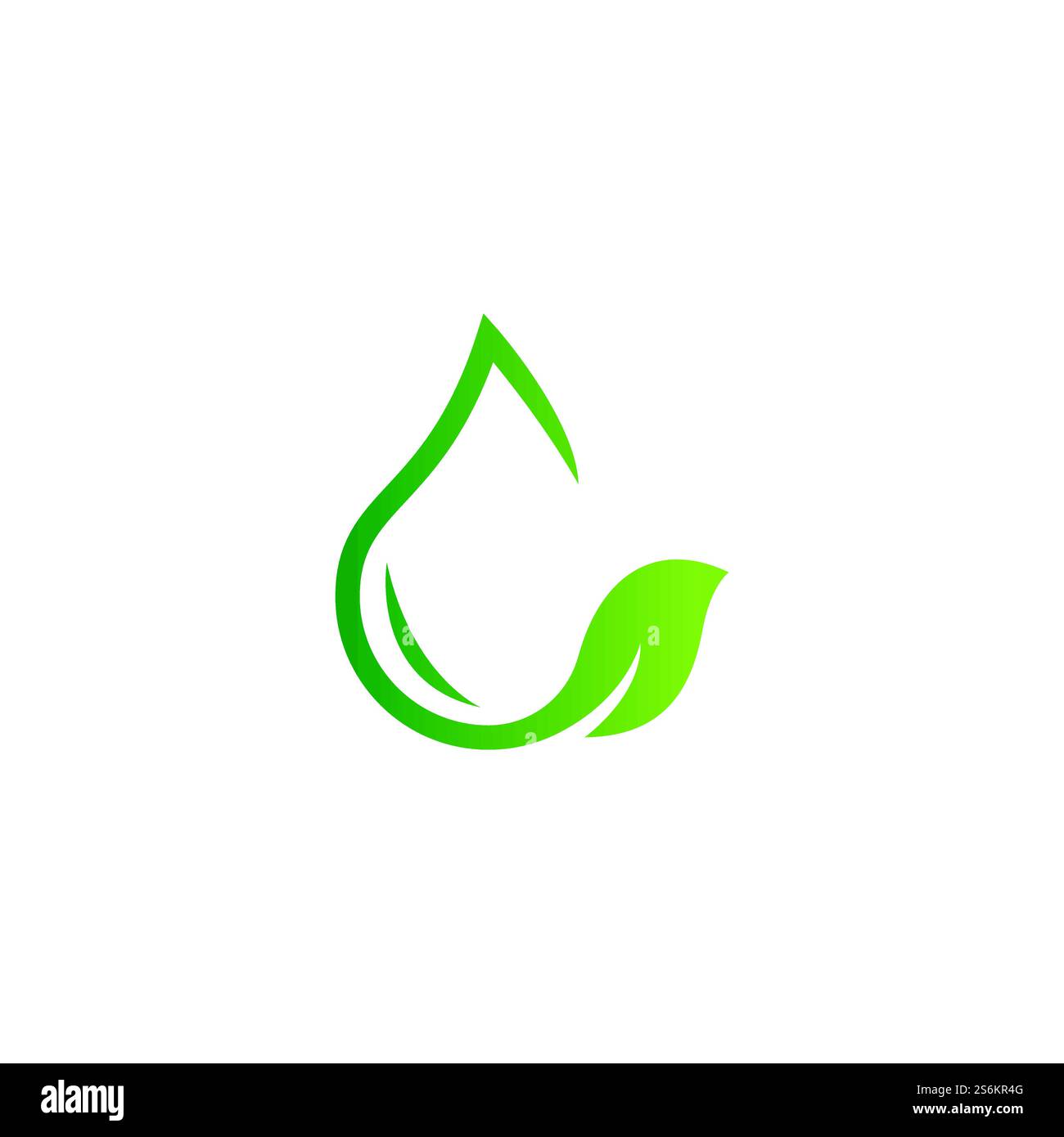 Eco icon green leaf vector illustration Stock Vector Image & Art - Alamy