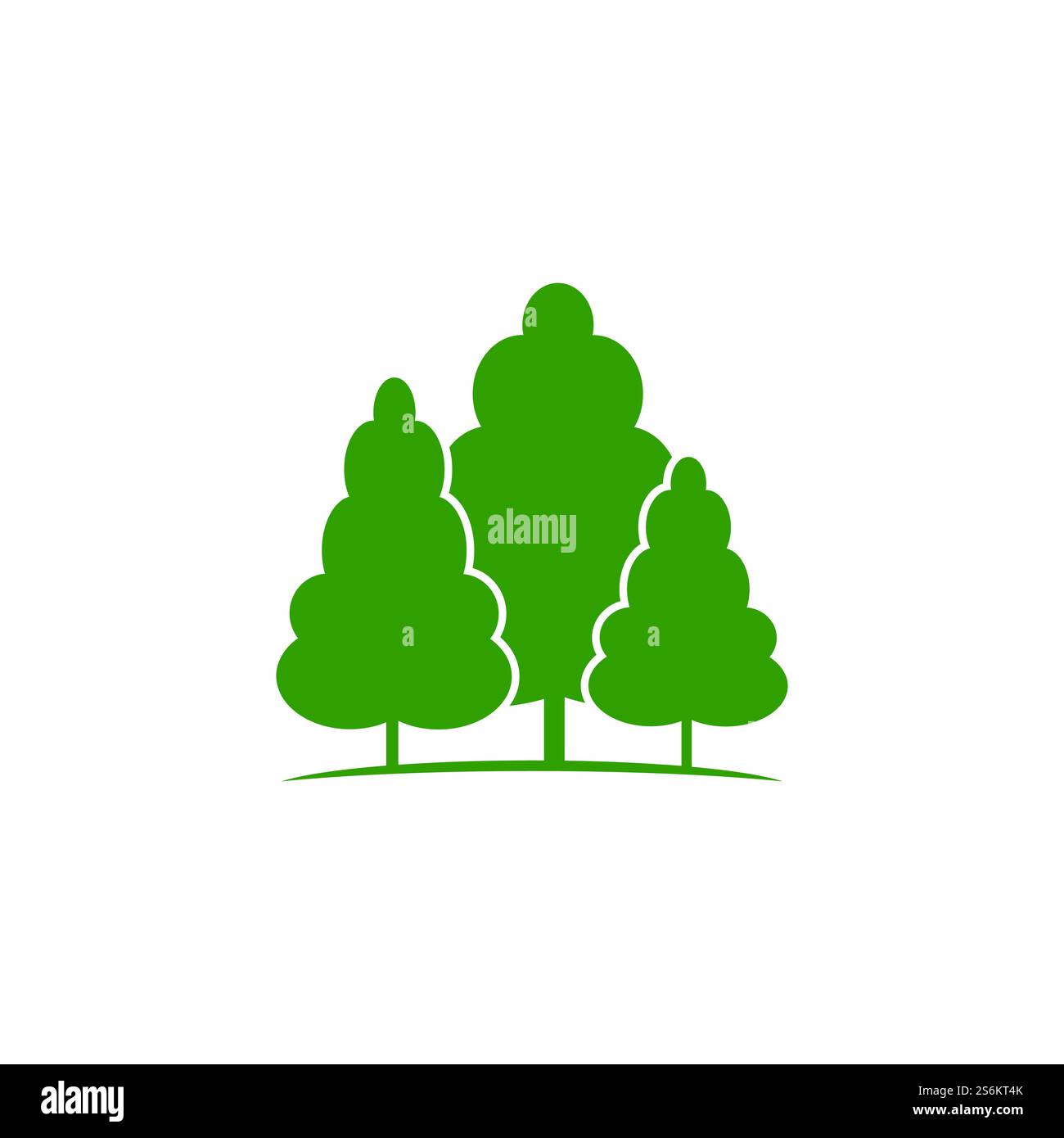 pine evergreen fir hemlock spruce conifer cedar Christmas tree Logo ...