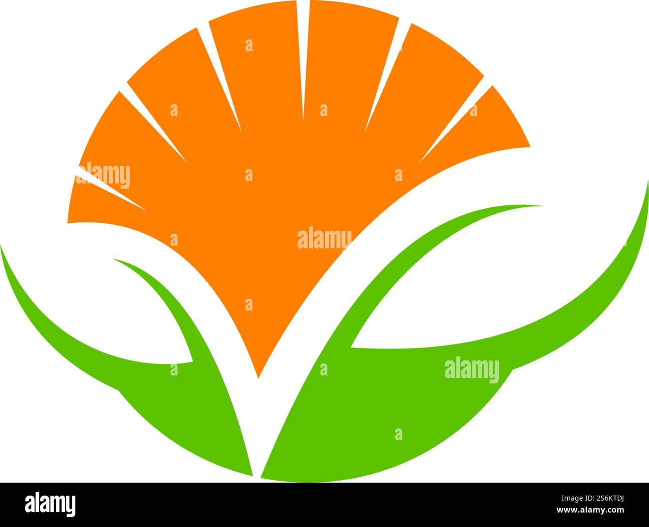 Green leaf illustration nature logo design Stock Vector Image & Art - Alamy