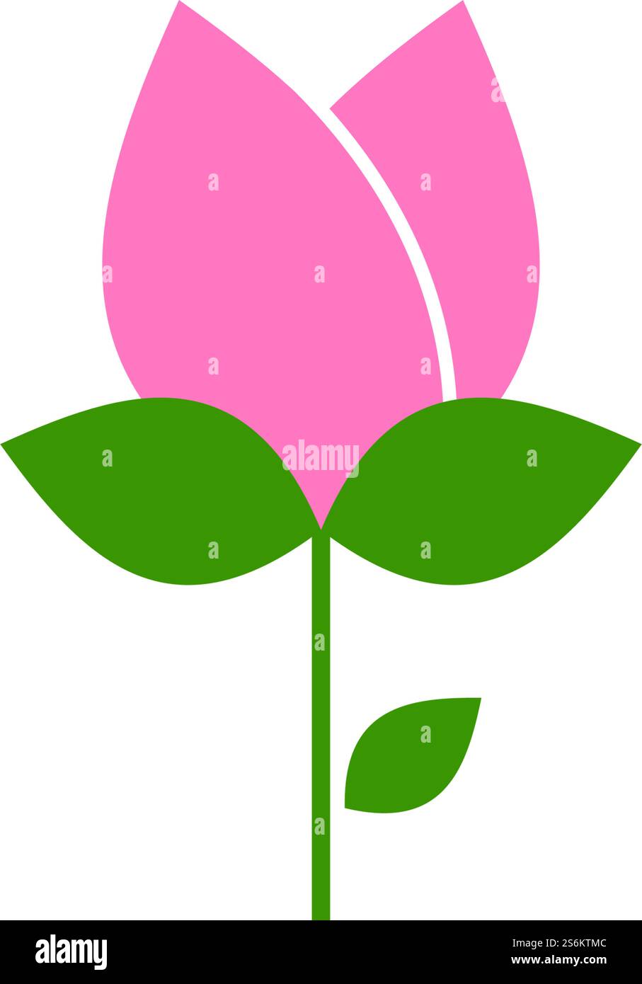 Rose flower Logo ilustration vector Stock Vector Image & Art - Alamy