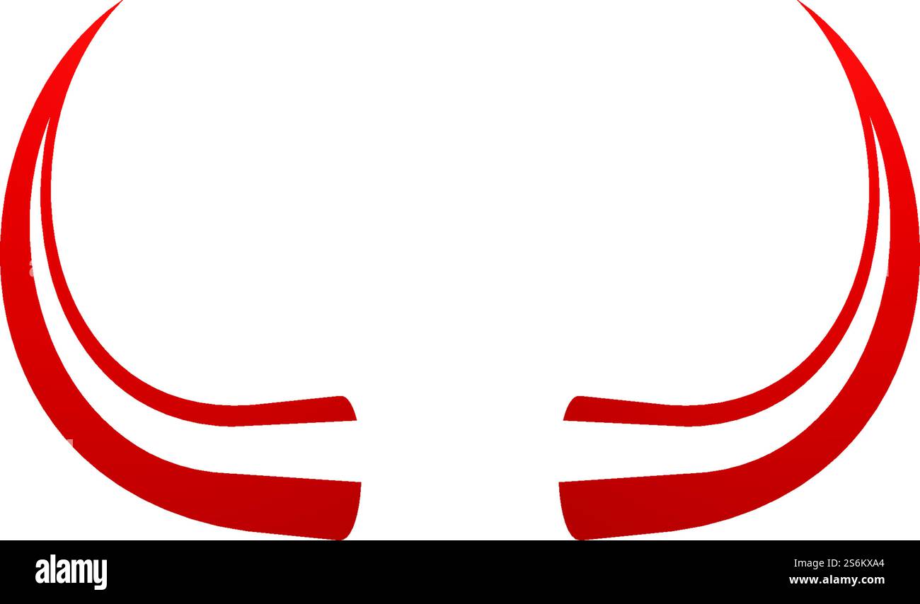 Devil Horn logo vector flat design Stock Vector Image & Art - Alamy