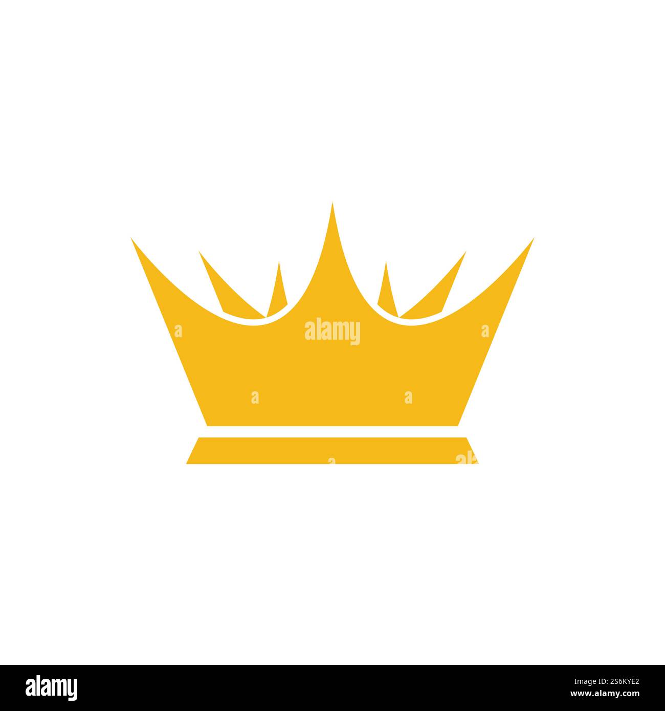 Royal King Queen Crown Elegant Luxury logo design Stock Vector Image ...