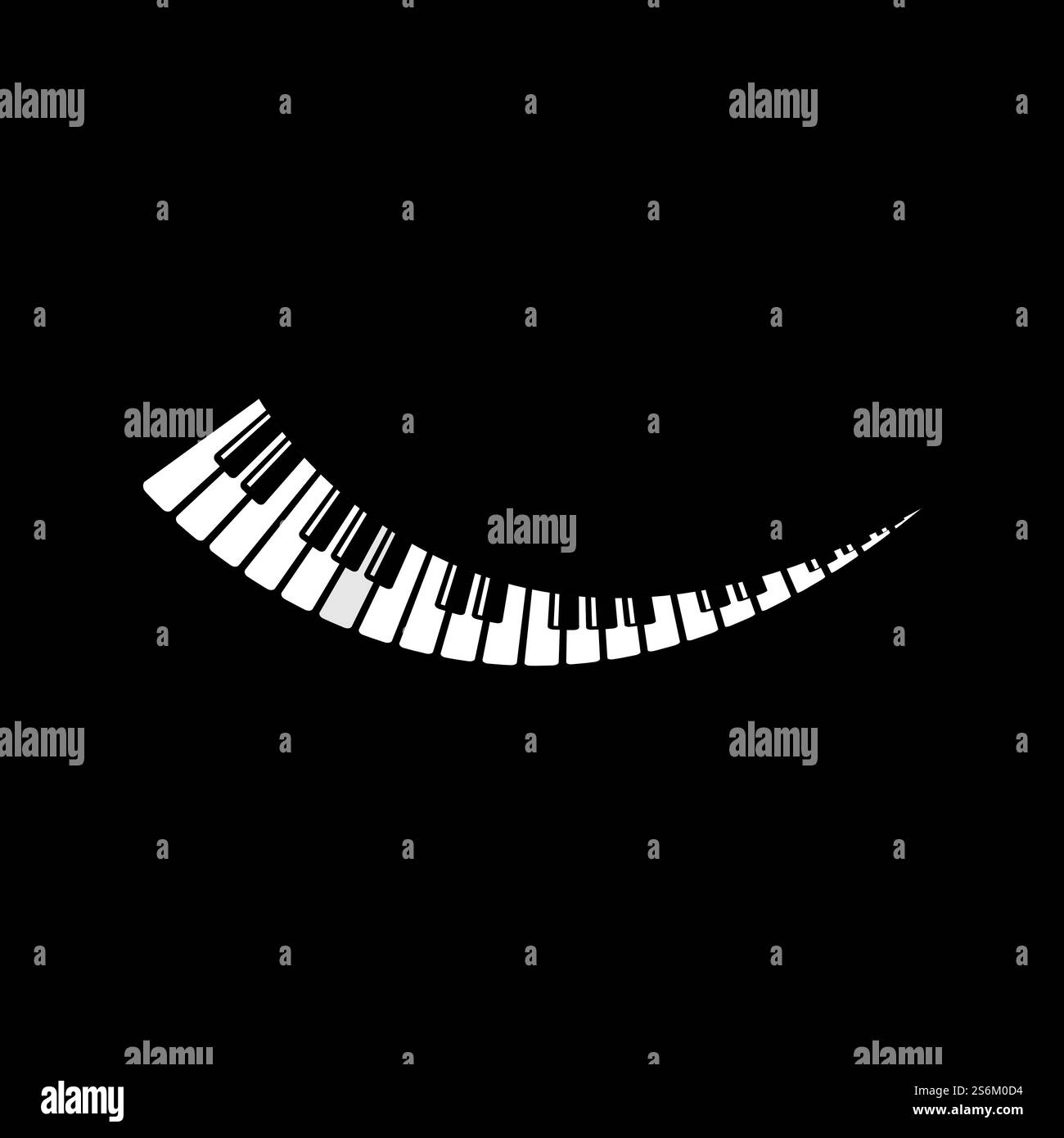 Piano vector ilustration flat design template Stock Vector Image & Art ...