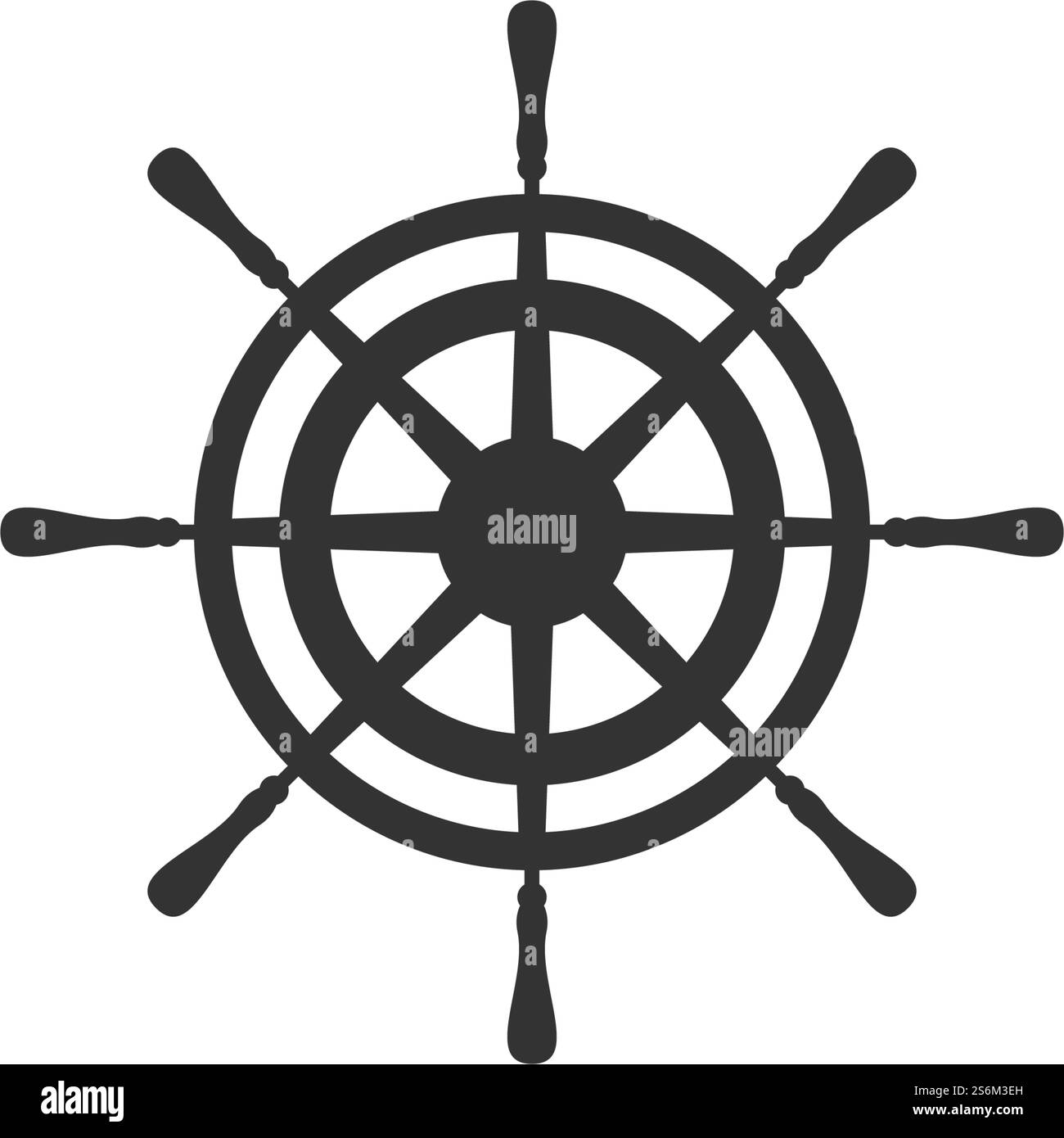Ship wheel icon ilustration vector Stock Vector Image & Art - Alamy