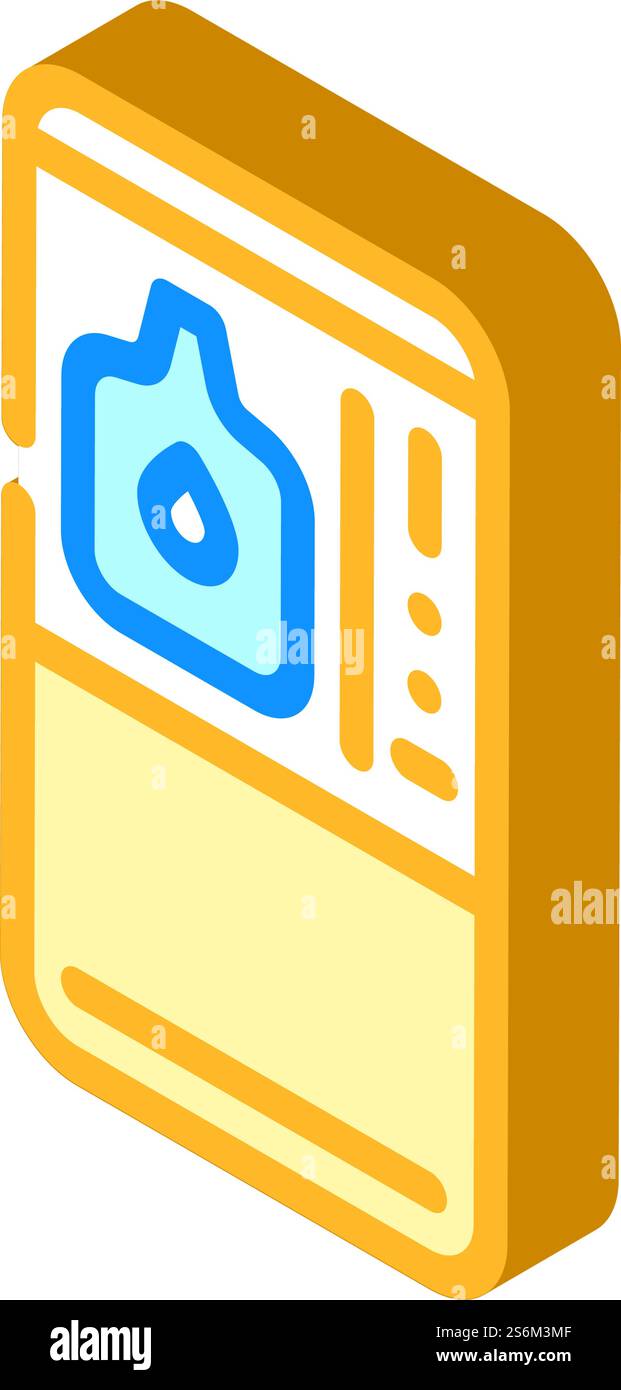 water vending machine isometric icon vector. water vending machine sign ...