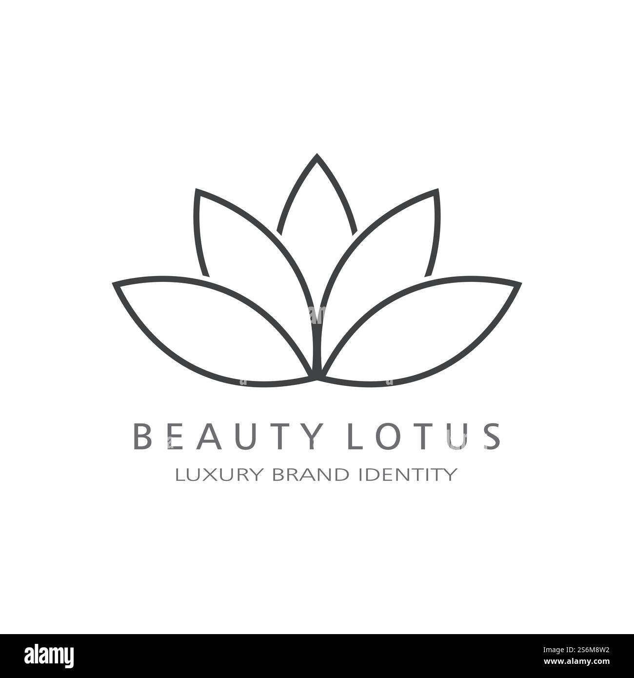 Beauty Vector lotus flowers design logo Template icon Stock Vector ...
