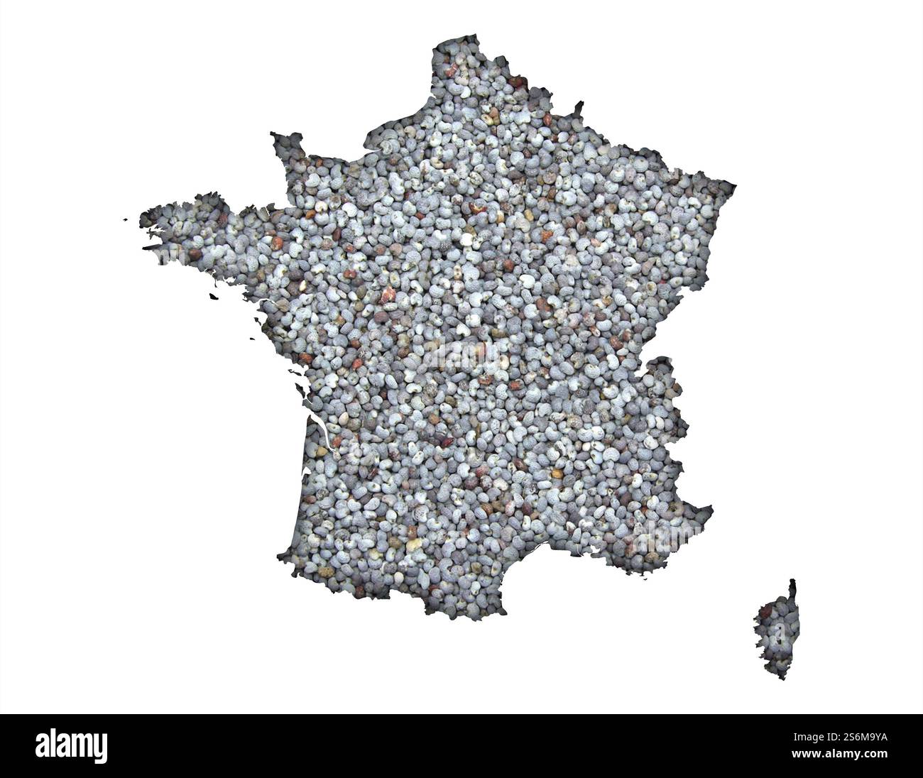 Regional flags france hi res stock - Map Of France On Texture 2S6M9YA