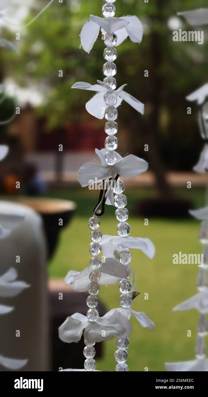 Decorative hanging flowers hi-res stock photography and images - Alamy
