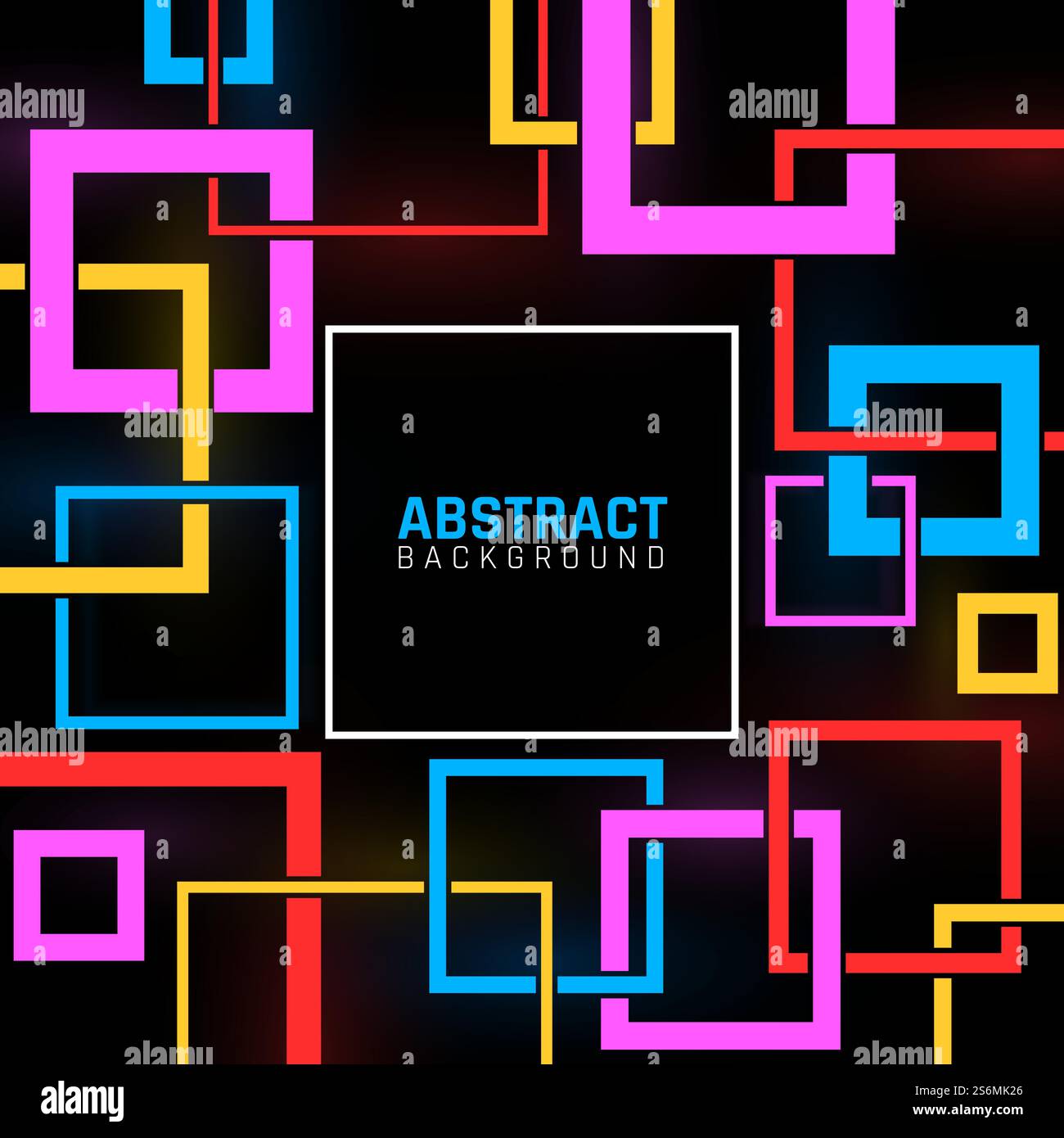 Geometric shapes poster. Abstract modern business template, colorful ...