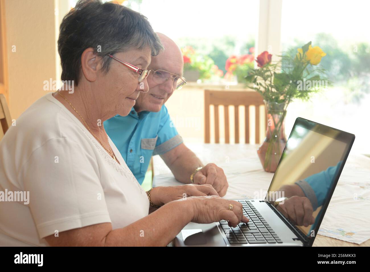 Older couple Stock Photo