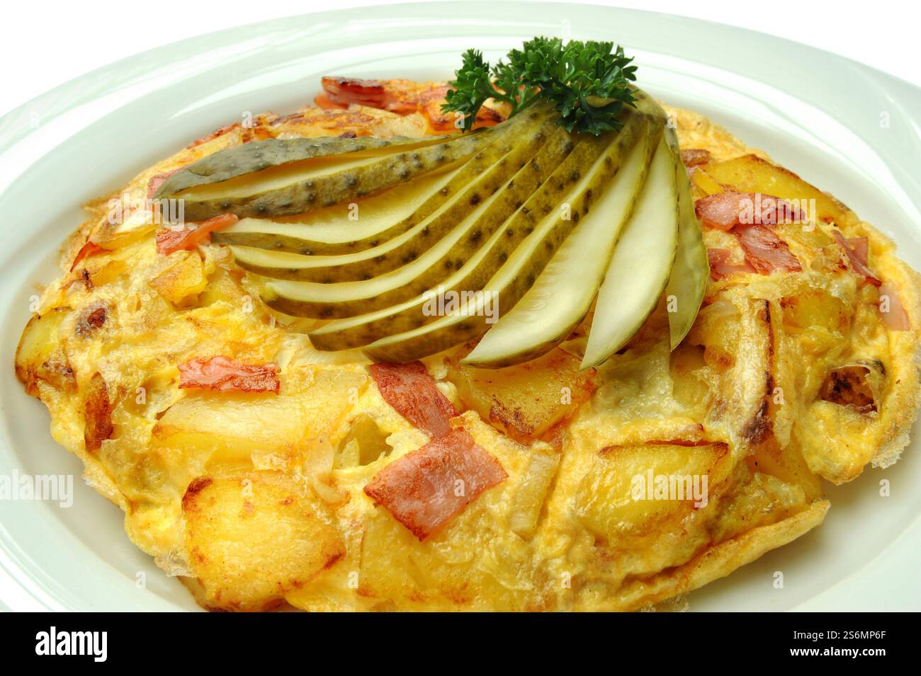 Omelette Stock Photo