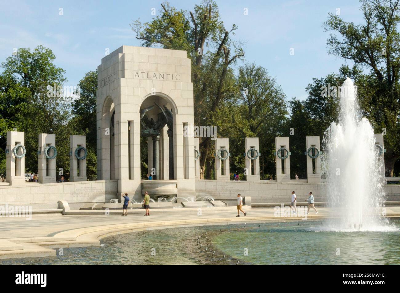 National World War II Memorial Stock Photo - Alamy