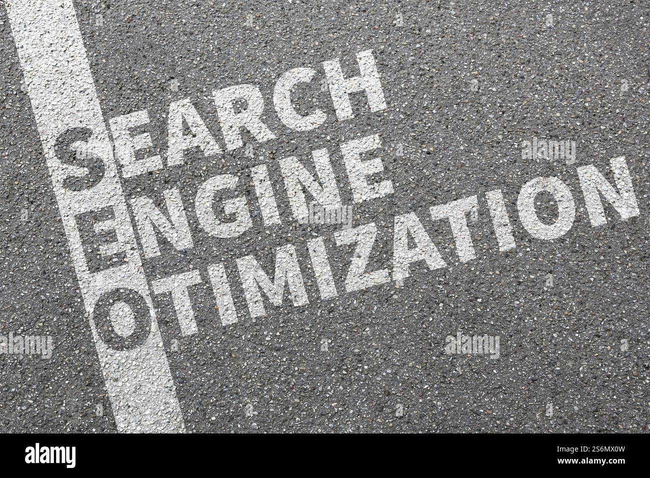 SEO Search Engine Optimization search engine optimization optimization search engine on the internet concept Stock Photo