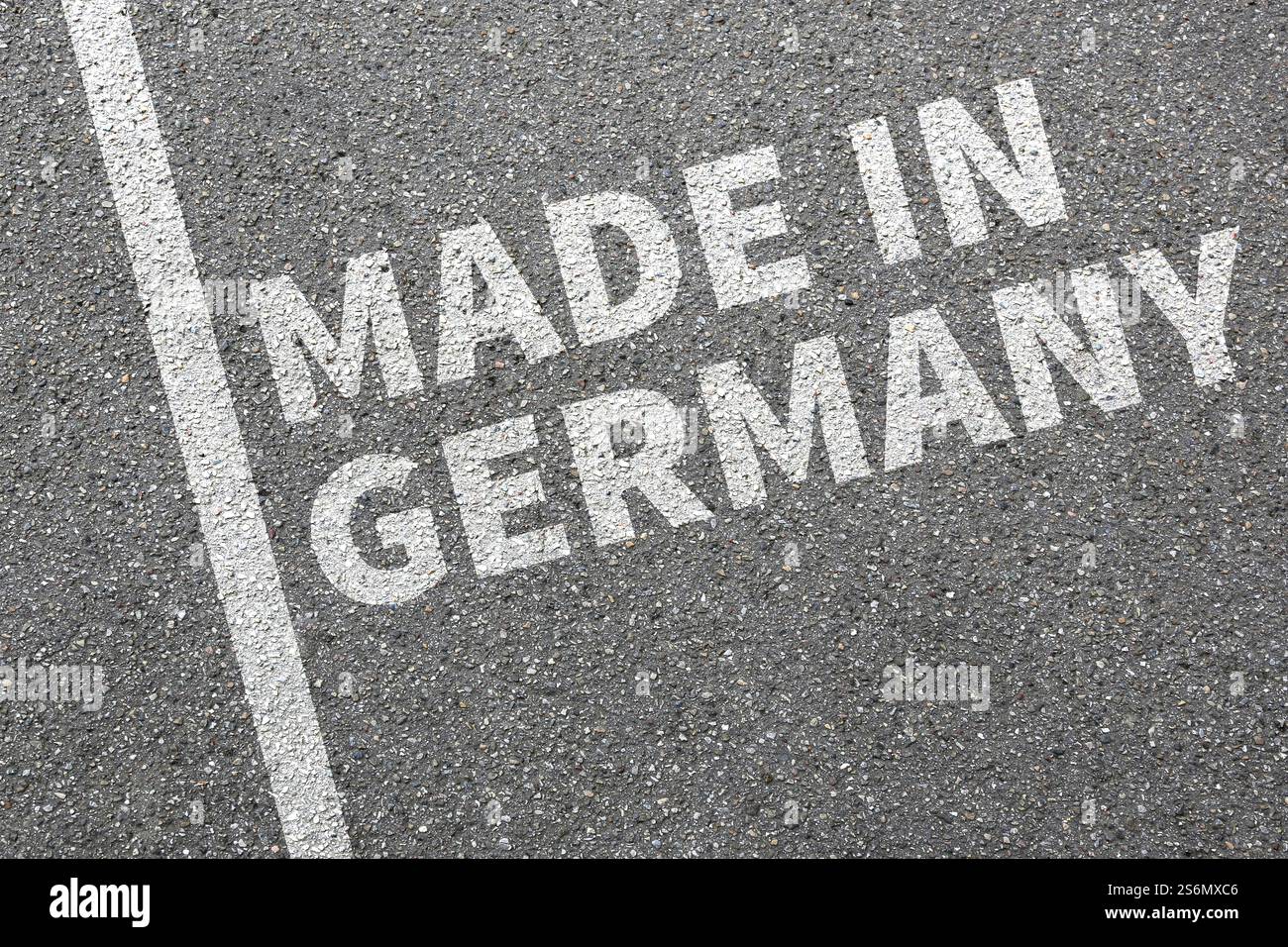 Made in Germany made in Germany goods product quality concept Stock Photo
