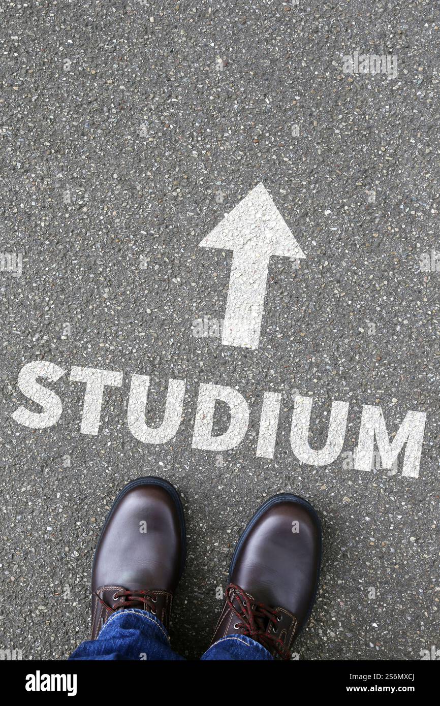 study study student university university decision Stock Photo