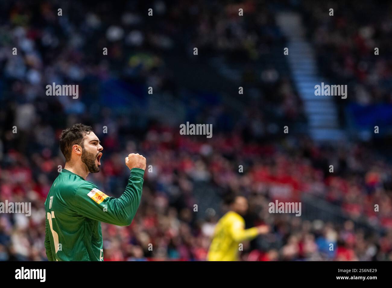 250117 Goalkeeper Rangel da Rosa of Brazil celebrates during the 2025