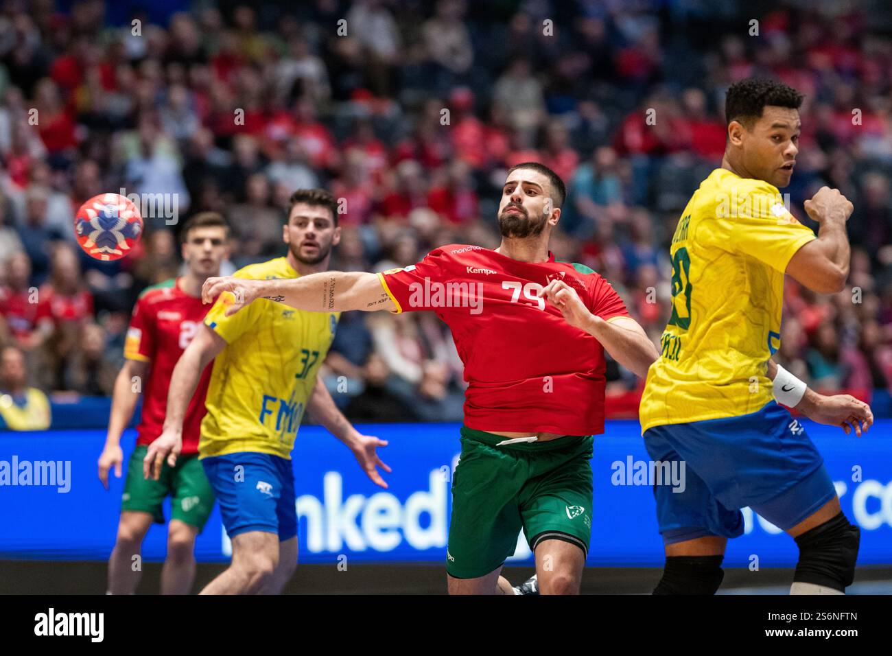 250117 Martim Costa of Portugal during the 2025 IHF World Men's