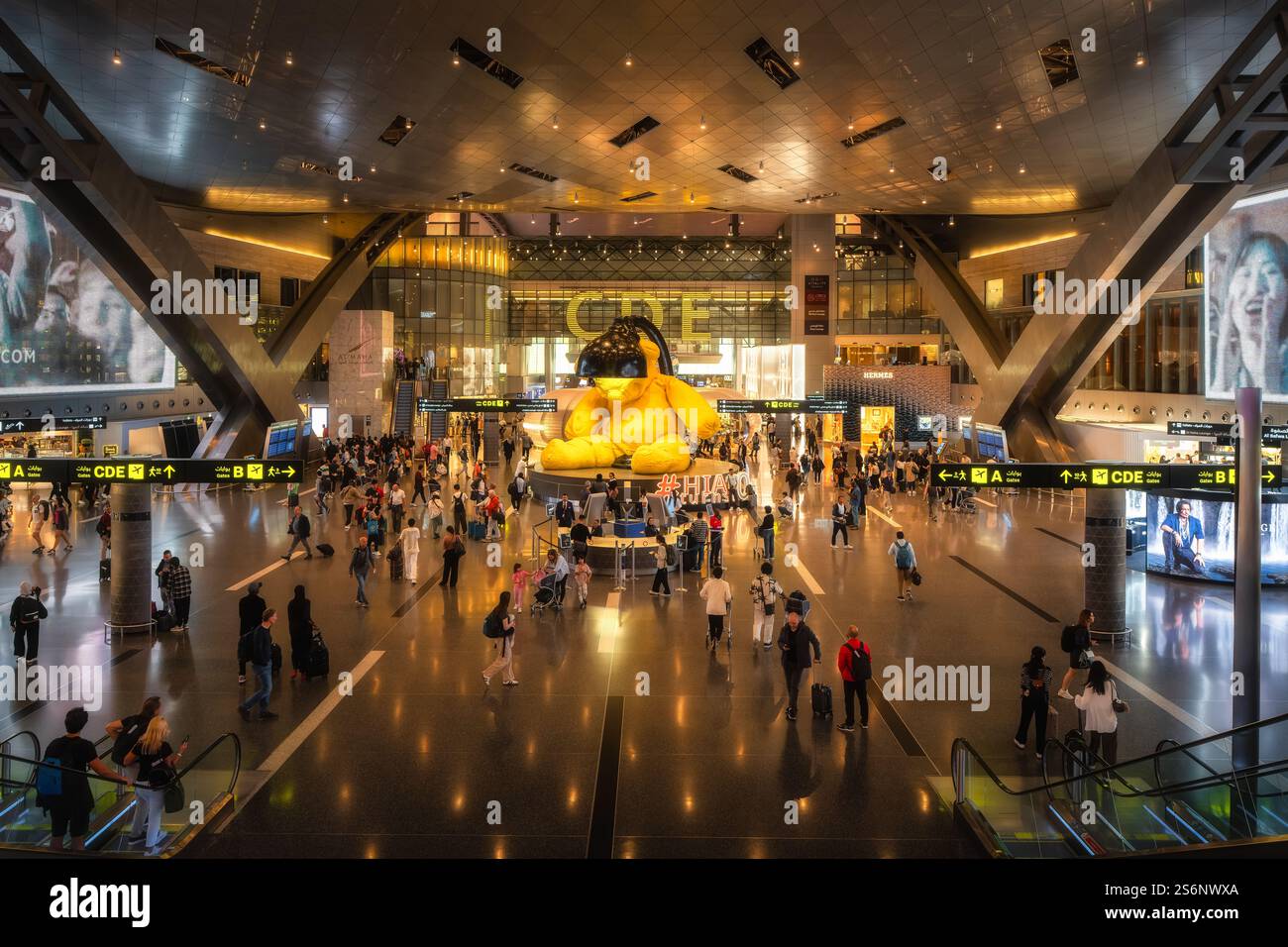 Hamad International Airport visual data 2