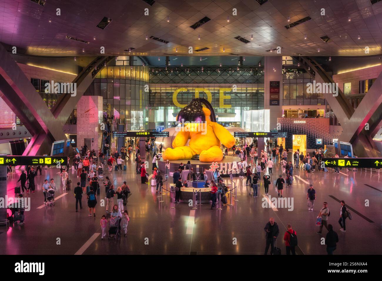 Hamad International Airport visual data 5