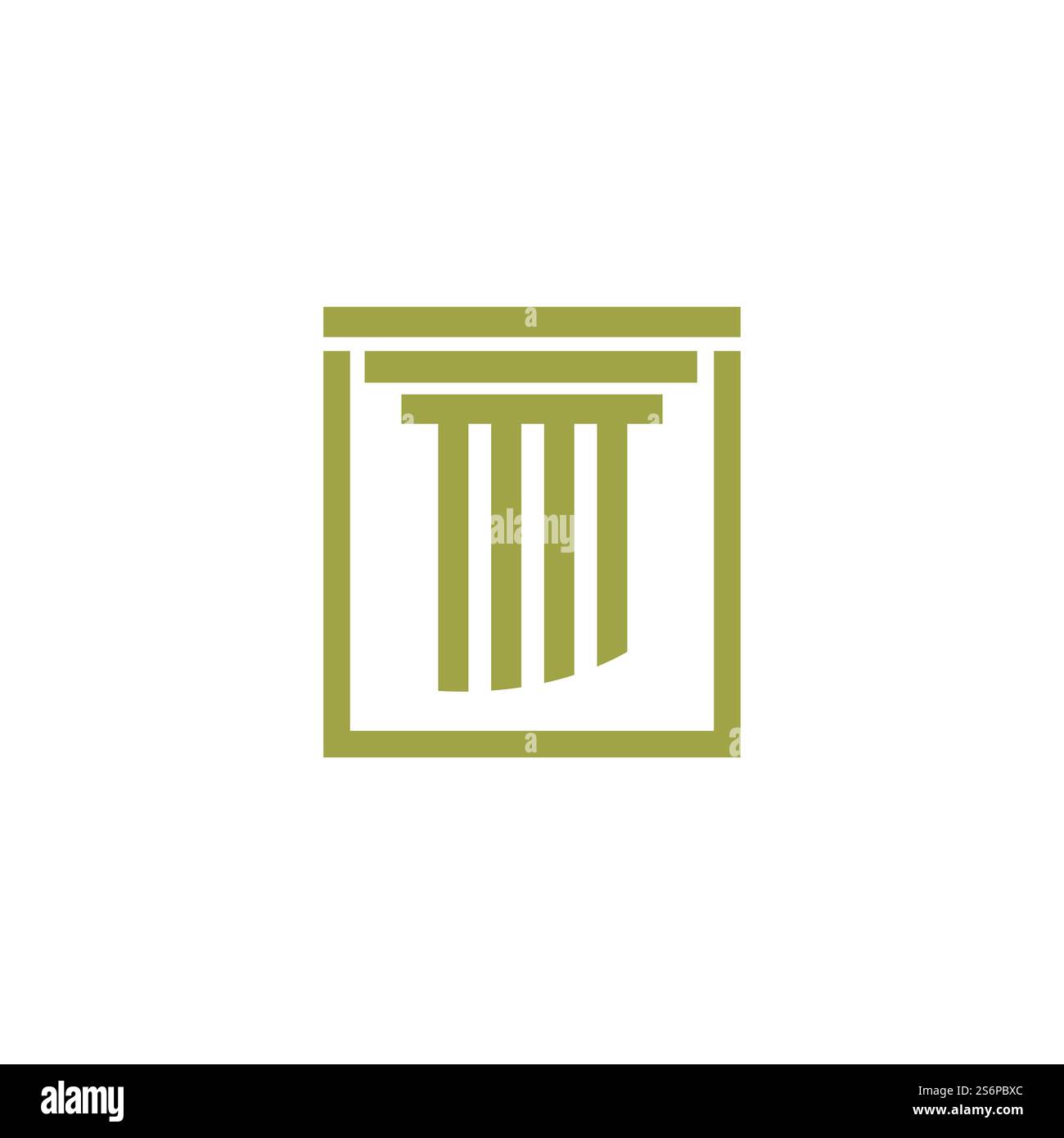 column Logo vector Template Stock Vector Image & Art - Alamy