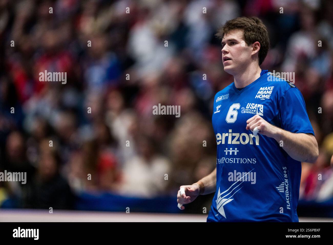 Jonas Strömberg of, USA. , . during the 2025 IHF World Men's Handball ...