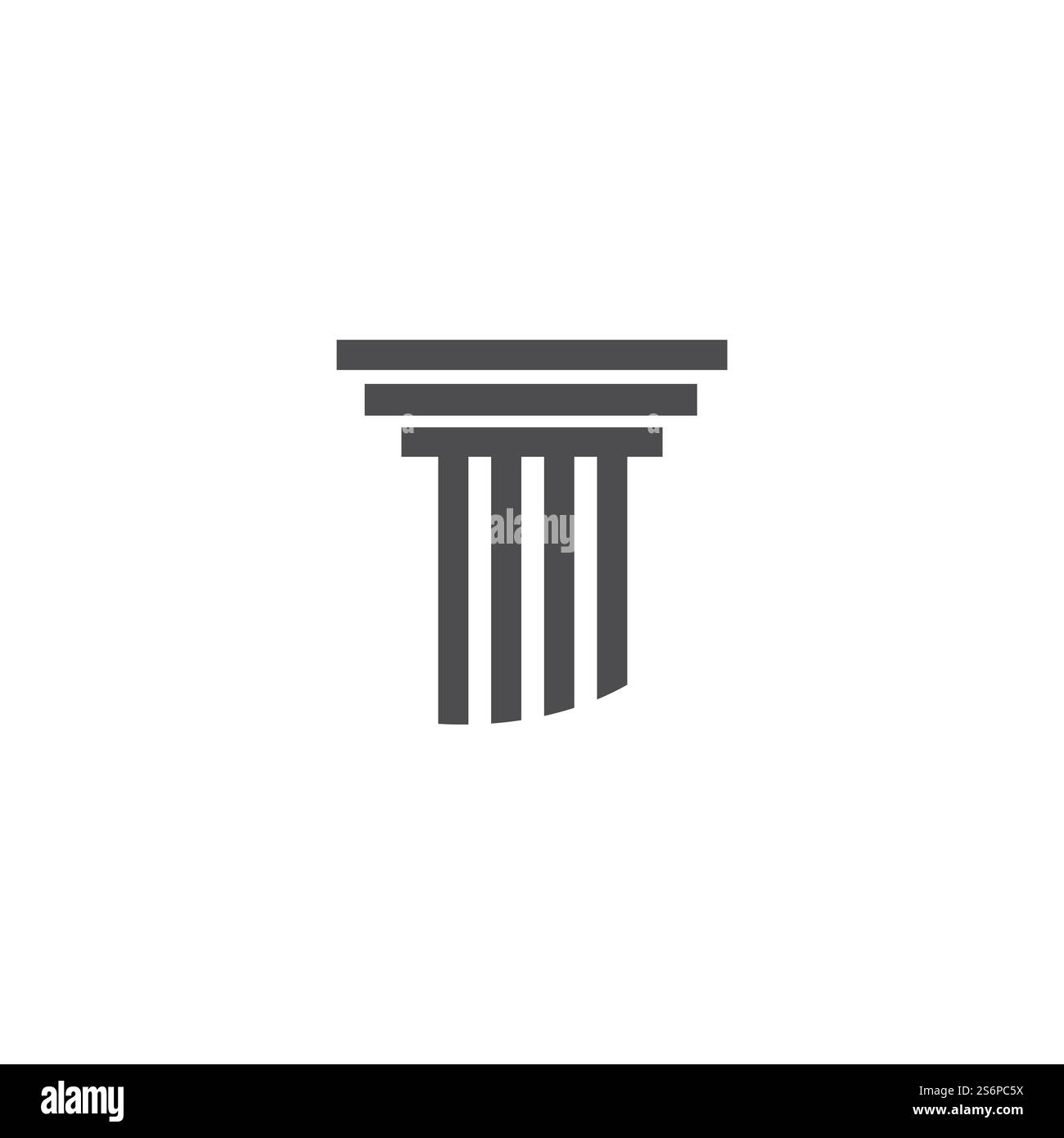 Vector Column Logo column Logo vector Template Stock Vector Image & Art - Alamy