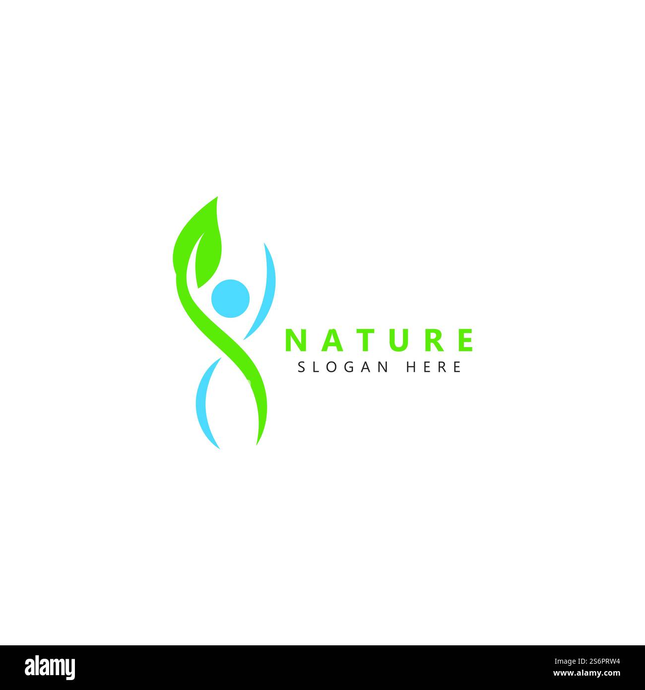Nature Herbal Medicine Healthy People Wellness Vector Logo Design ...