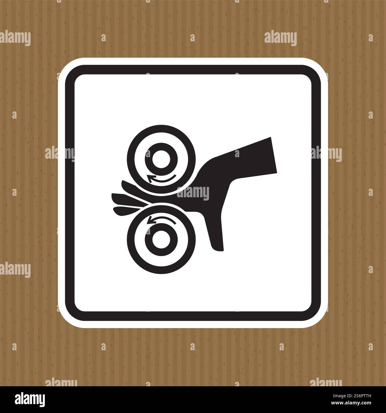 Hand Entangle Left Symbol Sign, Vector Illustration, Isolate On White ...